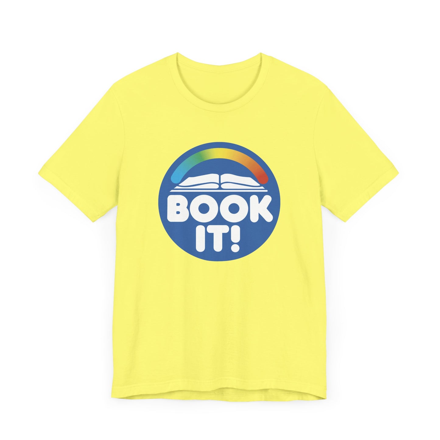 Book It! Short Sleeve Tee Shirt - A Slice of Childhood Nostalgia
