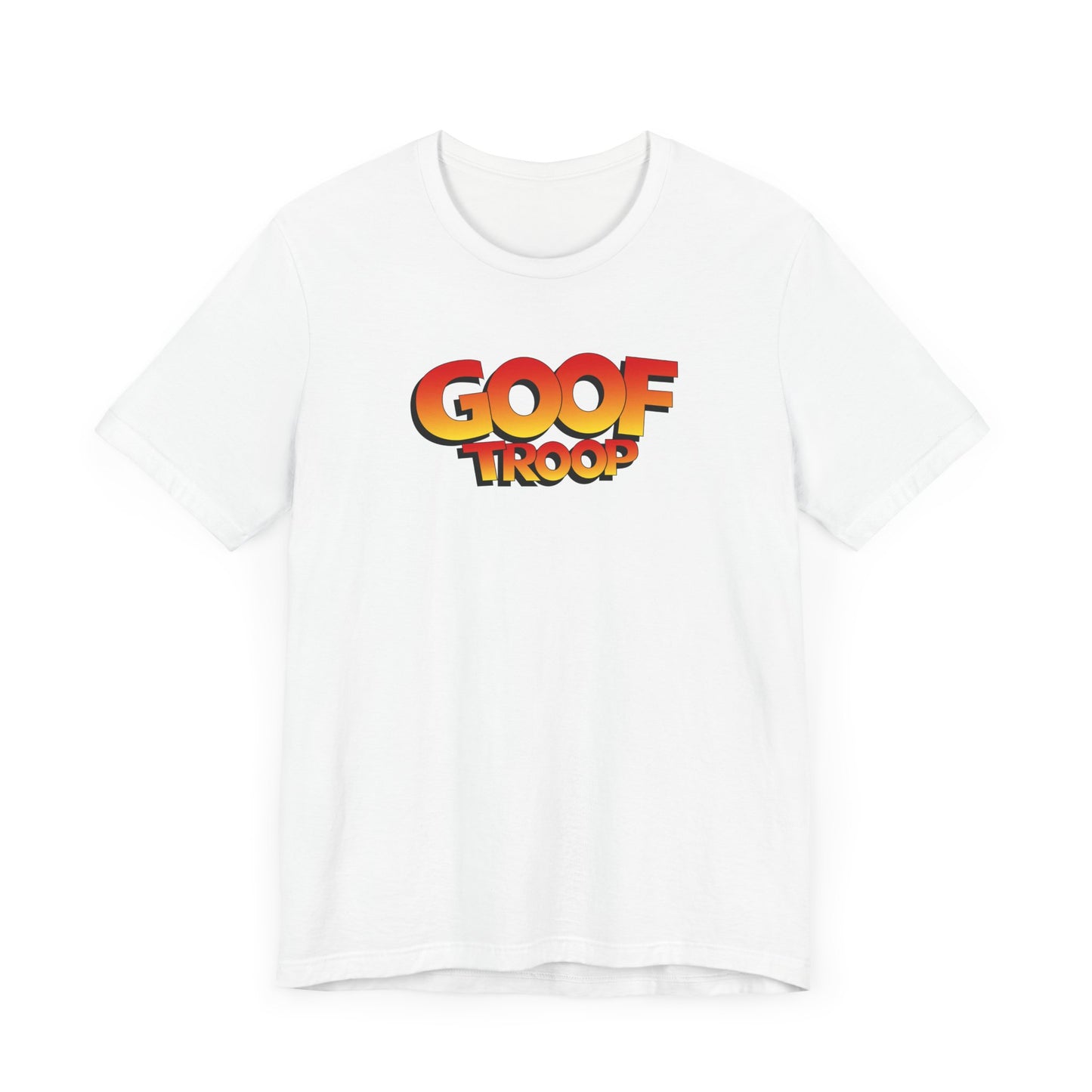 90s Afternoon Cartoon Goof Troop Short Sleeve Tee Shirt - A Nostalgic Throwback