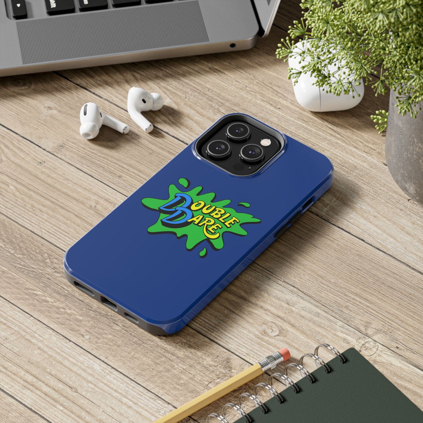 Double Dare Tough Phone Case - A Nostalgic Nod to 90s Fun