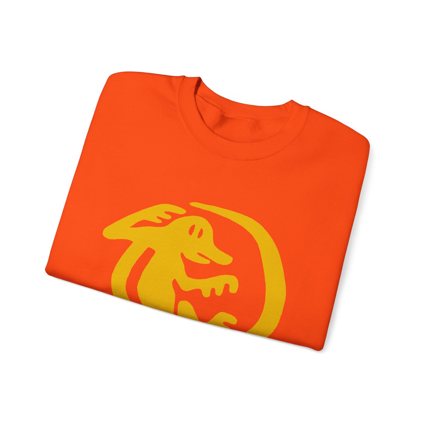 Legends of the Hidden Temple Orange Iguanas Crewneck Sweatshirt - Nostalgic 90s Comfort