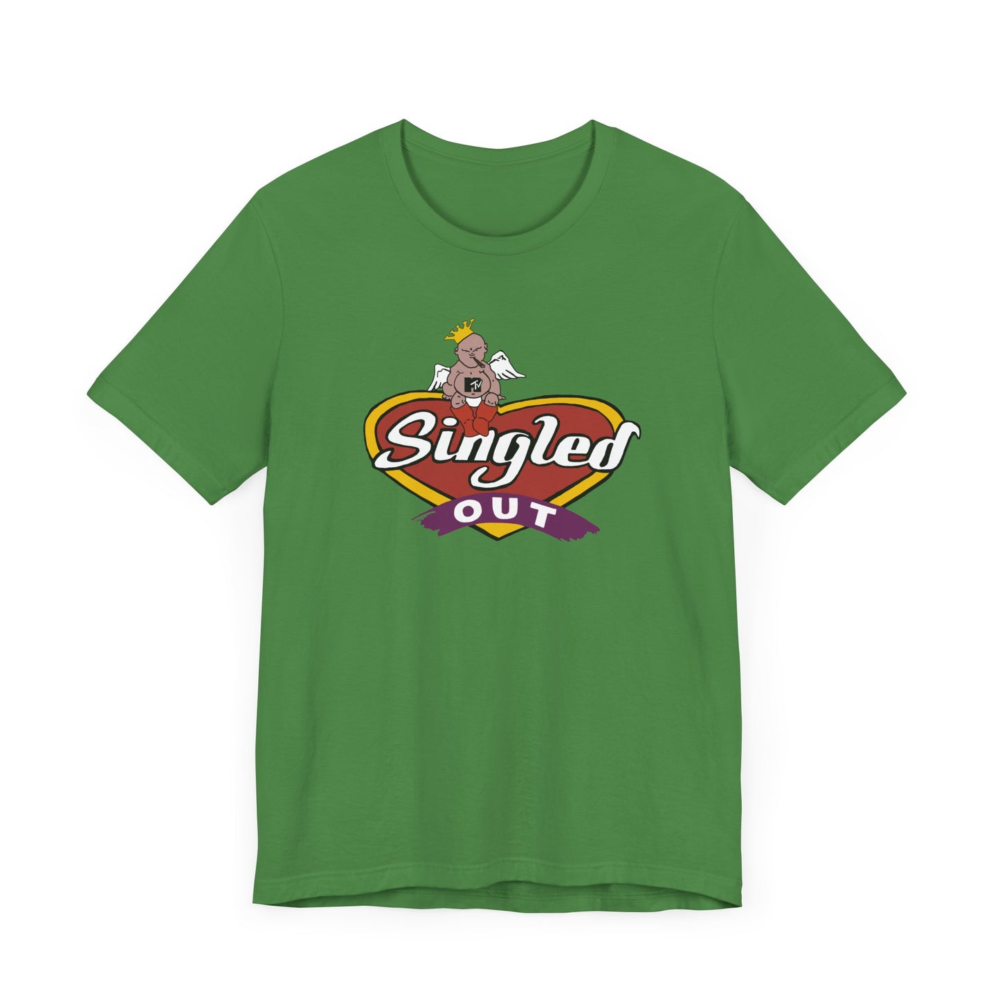 MTV-Inspired Singled Out Short Sleeve T-Shirt - A 90s Dating Show Throwback
