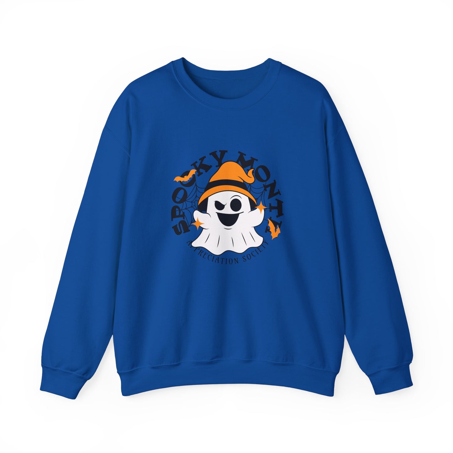 Spooky Month Appreciation Society Crewneck Sweatshirt – Official Halloween Lovers Shirt