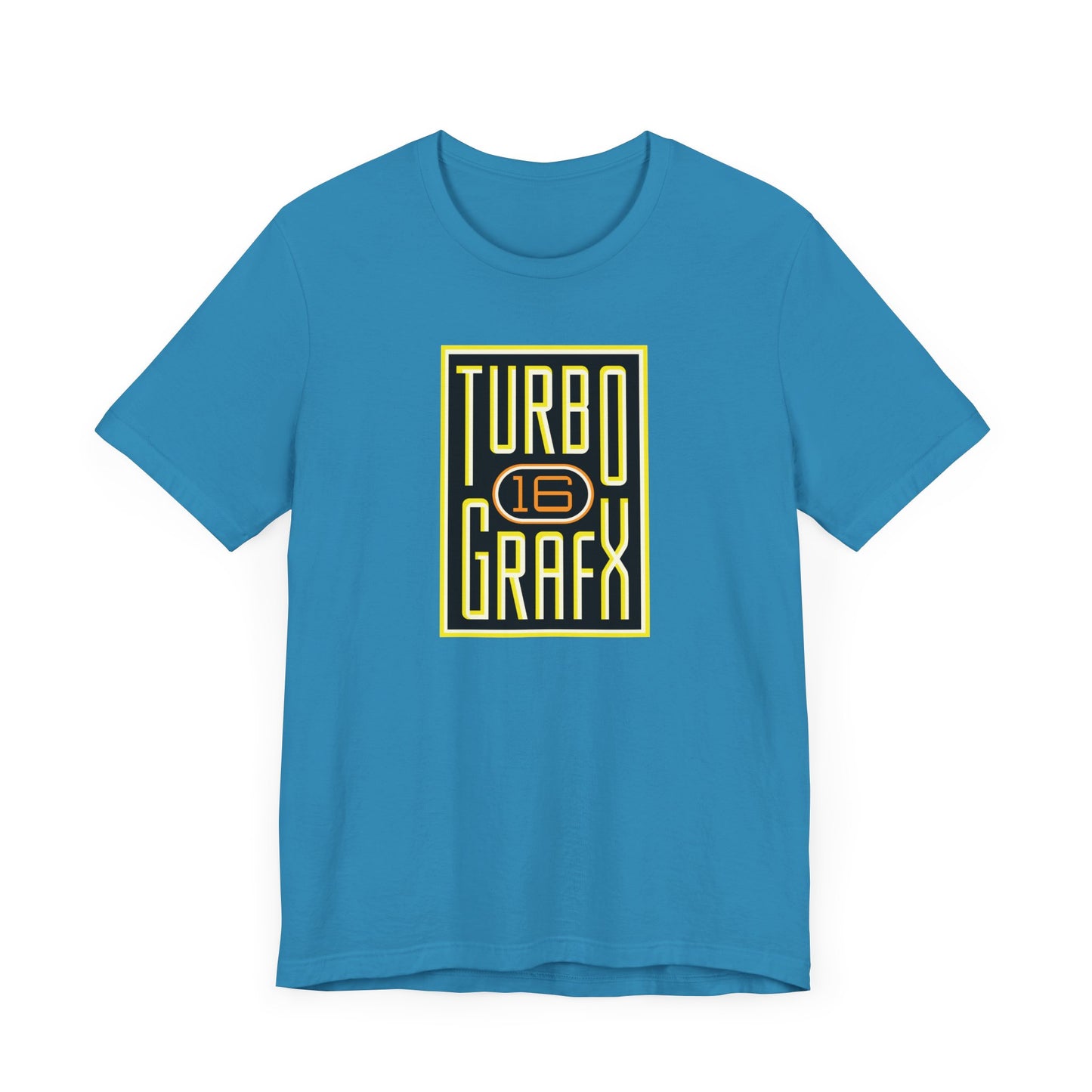 TurboGrafx-16 Short Sleeve Tee Shirt - A Retro Gaming Classic