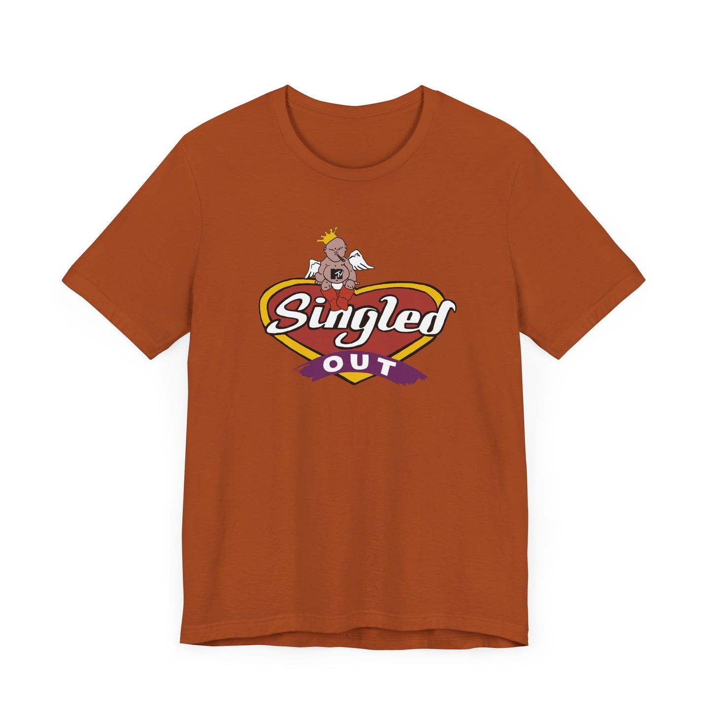 MTV-Inspired Singled Out Short Sleeve T-Shirt - A 90s Dating Show Throwback