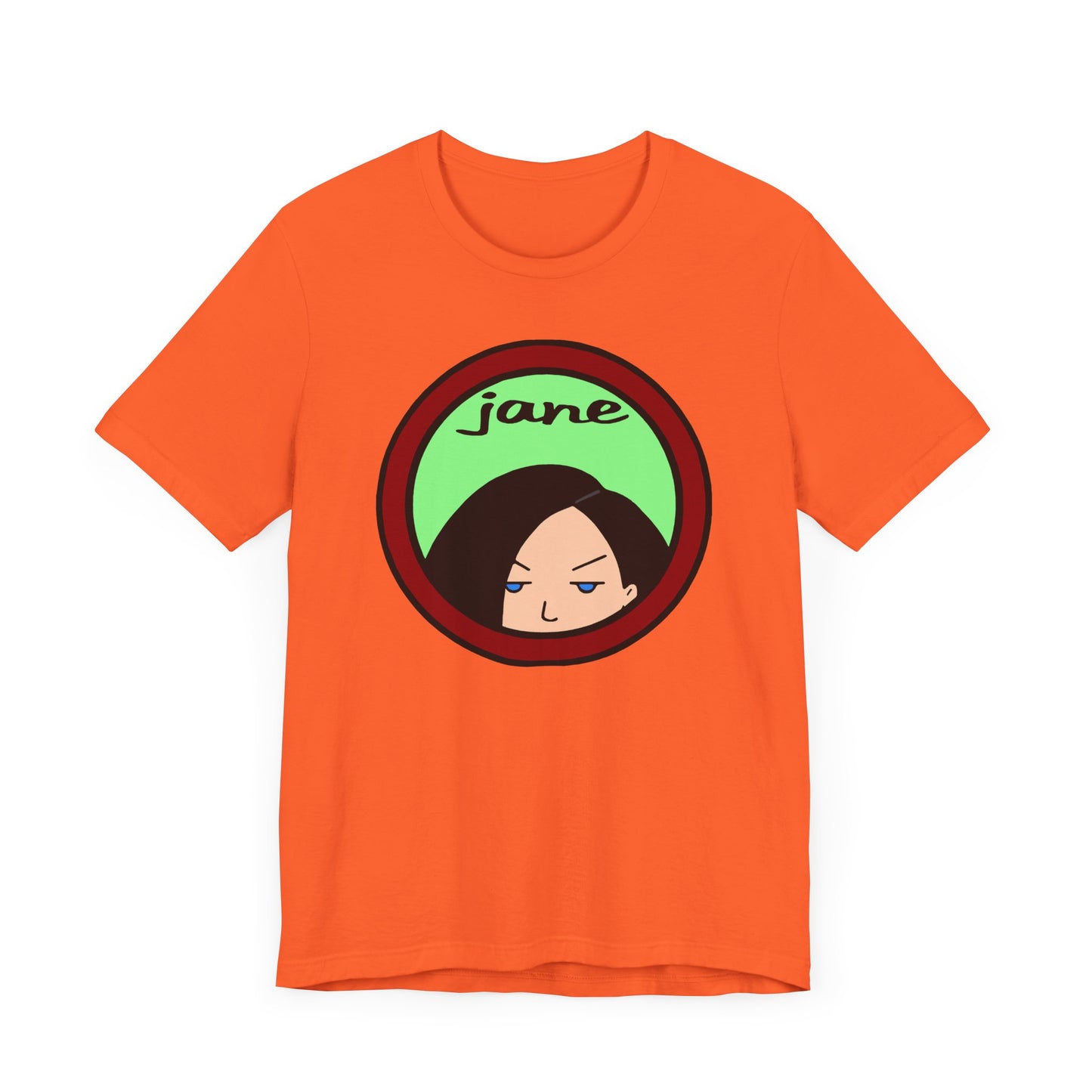 Daria Jane Short Sleeve Tee Shirt - A Tribute to the Ultimate Best Friend
