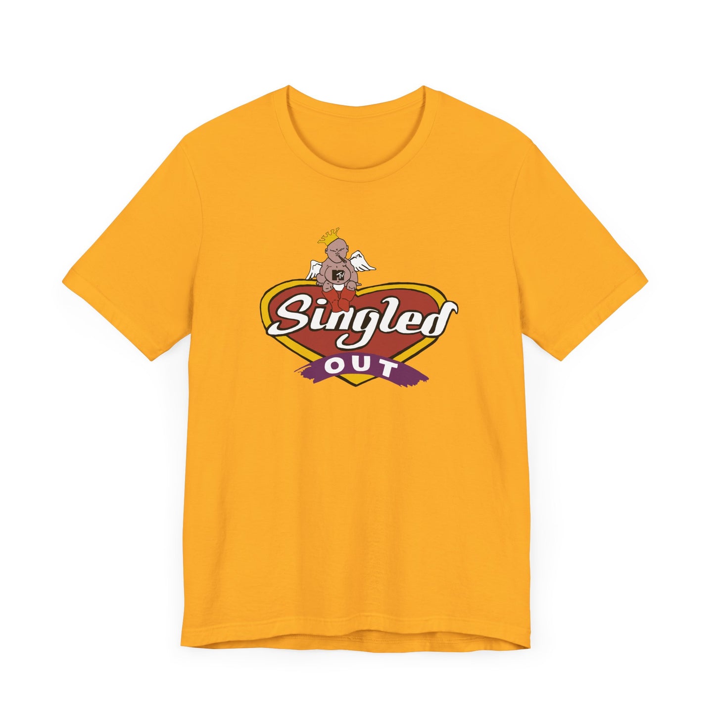 MTV-Inspired Singled Out Short Sleeve T-Shirt - A 90s Dating Show Throwback