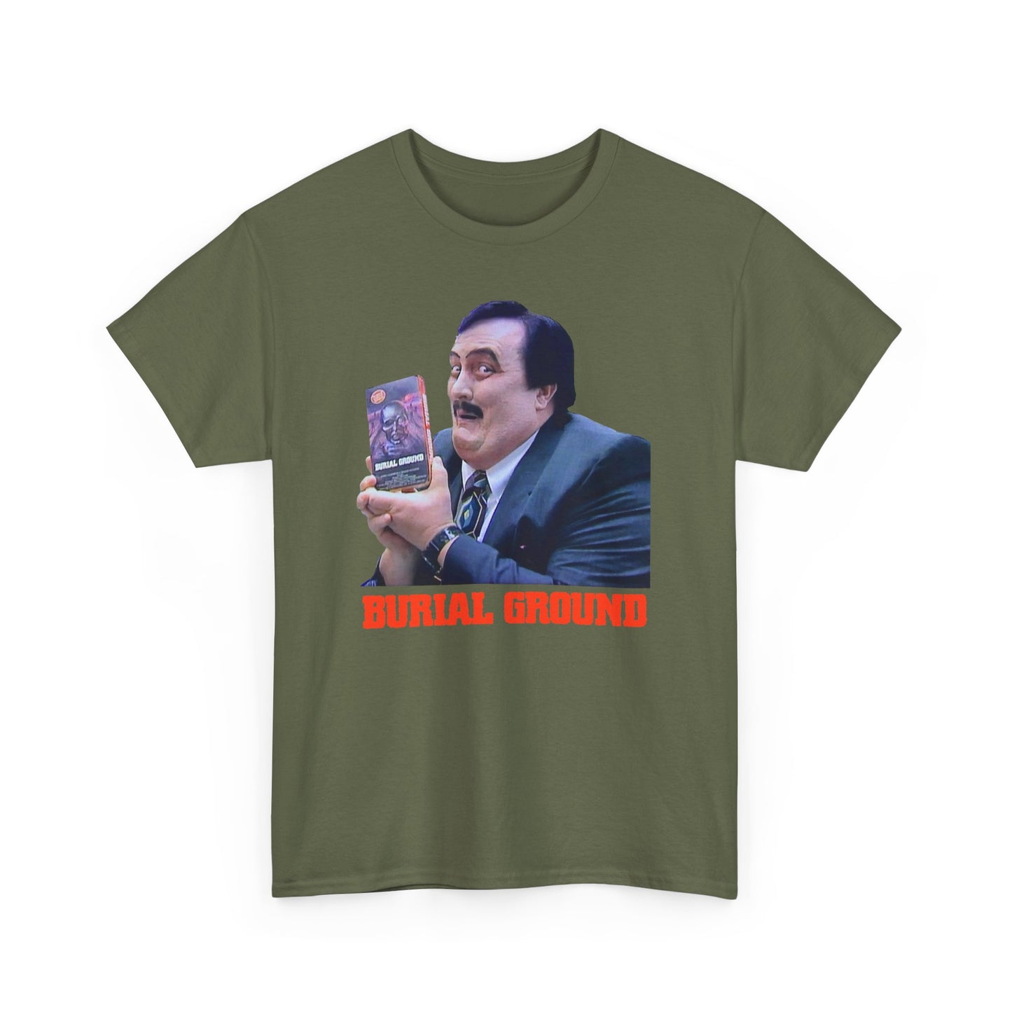 Paul Bearer Burial Ground Tee – Classic Wrestling and Horror Mashup
