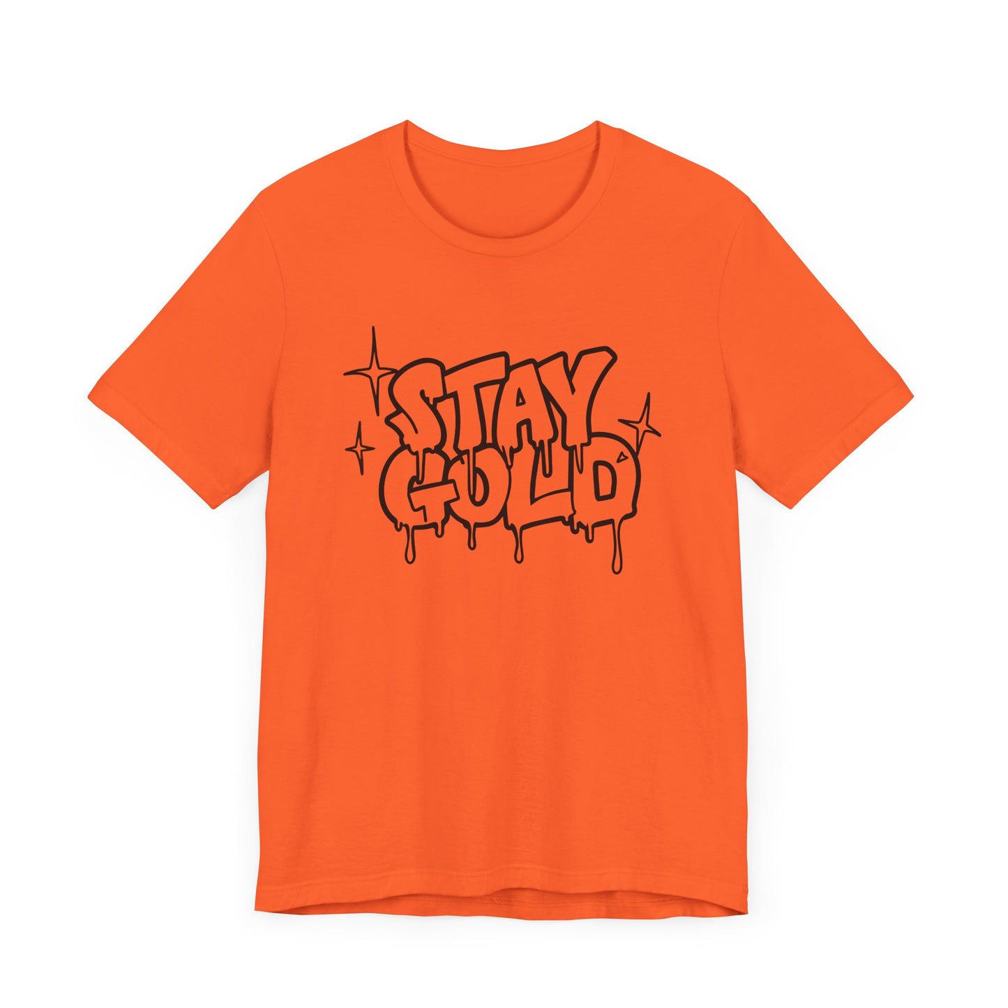Stay Gold Short Sleeve Tee Shirt - A Classic Literary Tribute