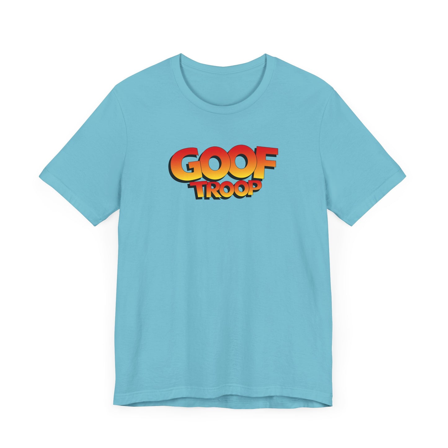 90s Afternoon Cartoon Goof Troop Short Sleeve Tee Shirt - A Nostalgic Throwback