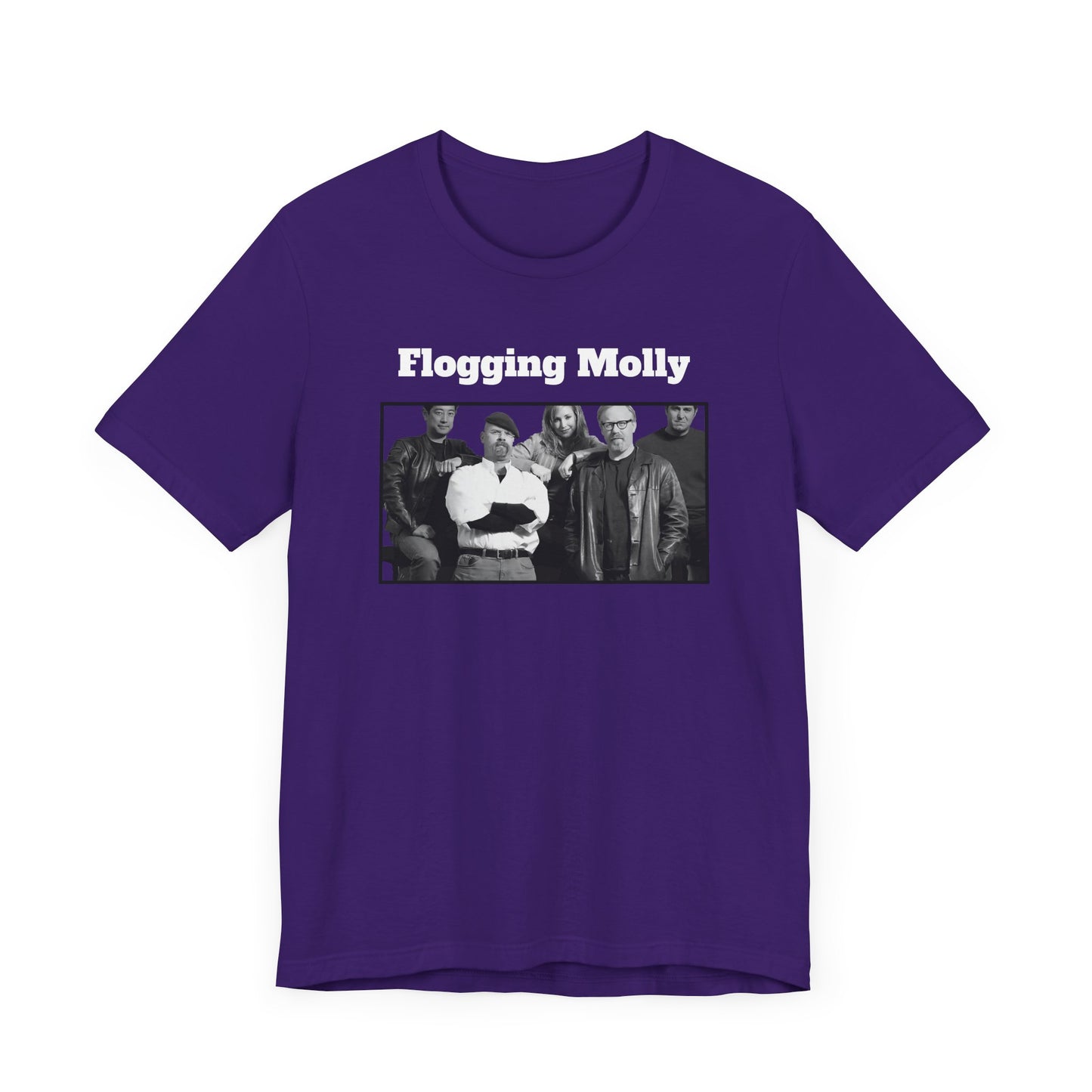 Mythbusters Flogging Molly Short Sleeve Tee Shirt - A Clever and Ironic Meme Tribute