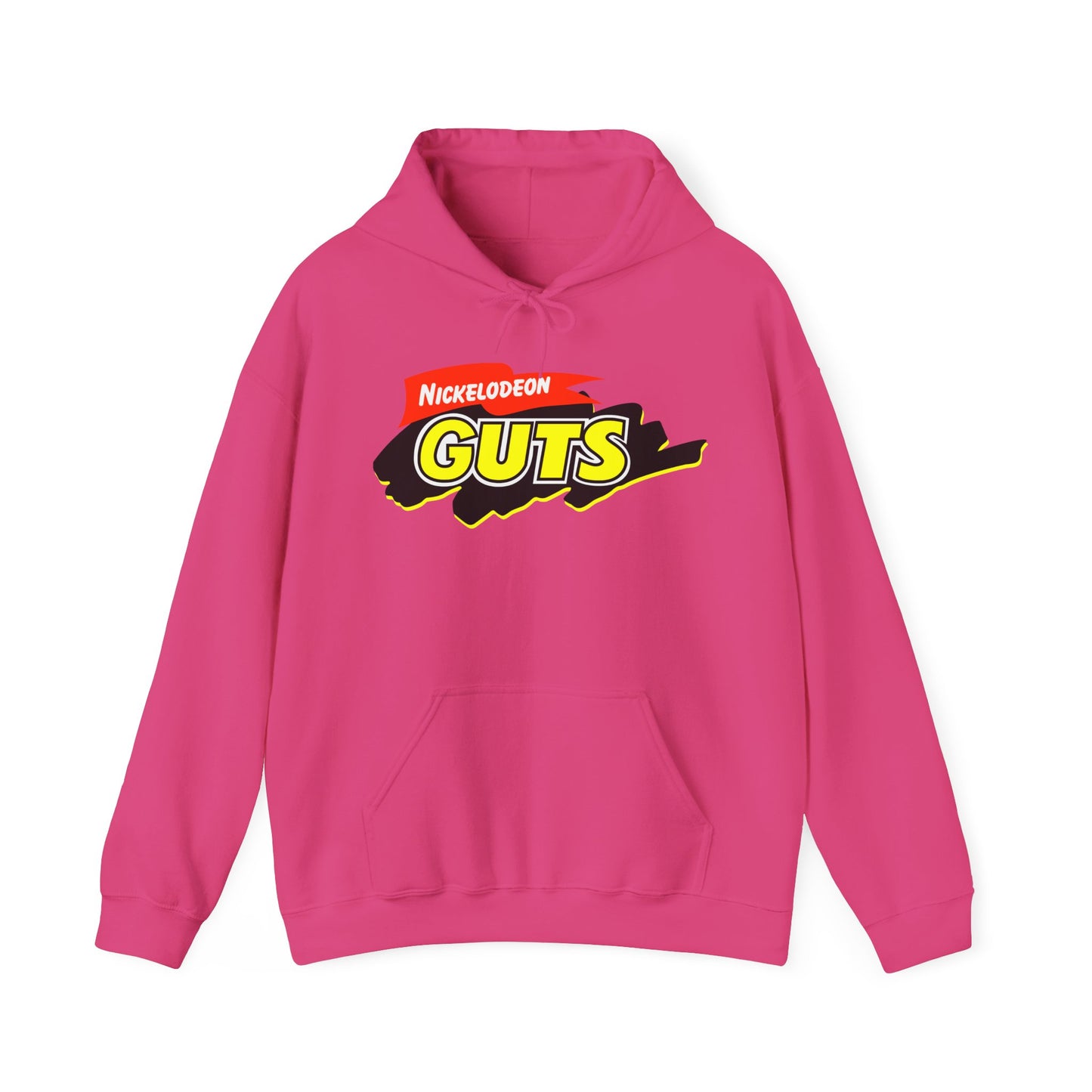 Nickelodeon Guts Hoodie Sweatshirt – 90s Kids Agro Crag Tribute