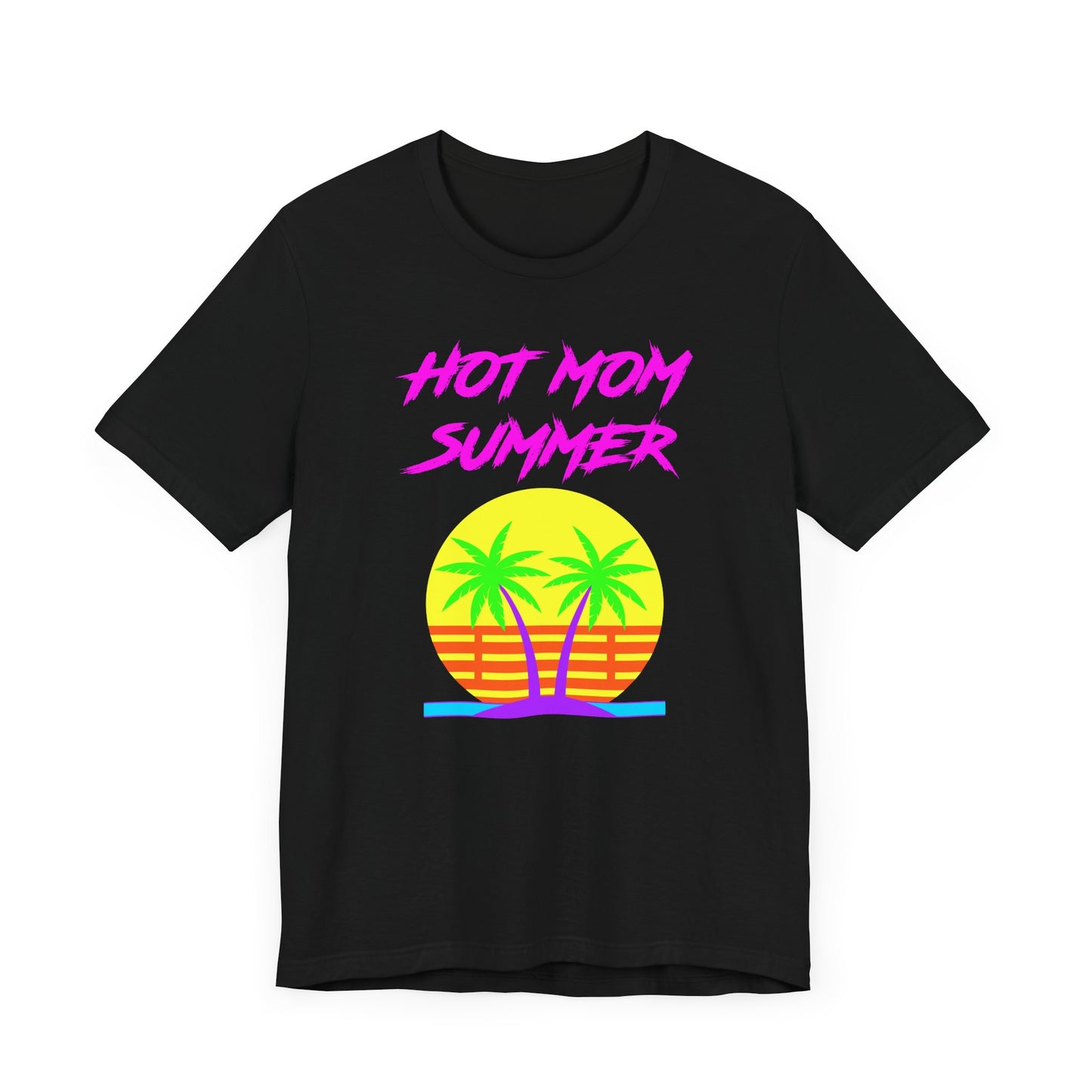 Hot Mom Summer Short Sleeve Tee Shirt
