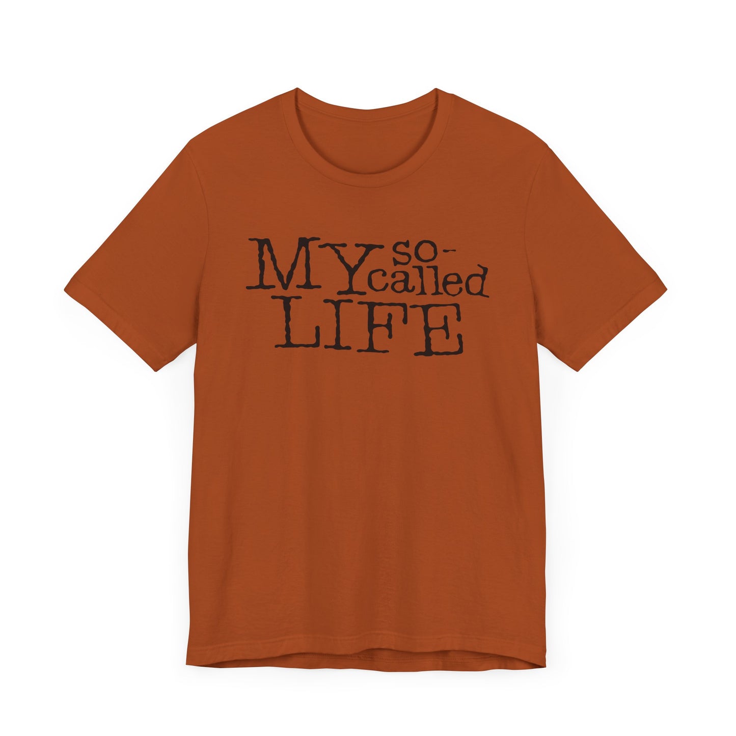 My So-Called Life Short Sleeve Tee Shirt - A Tribute to 90s Teenage Angst