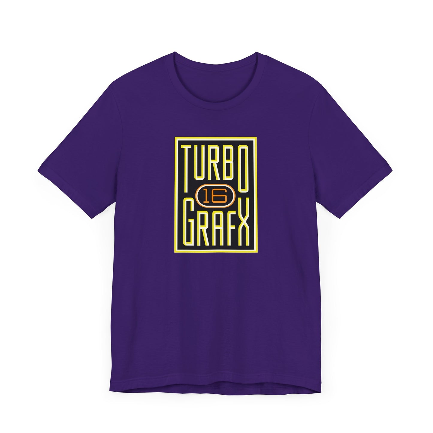 TurboGrafx-16 Short Sleeve Tee Shirt - A Retro Gaming Classic