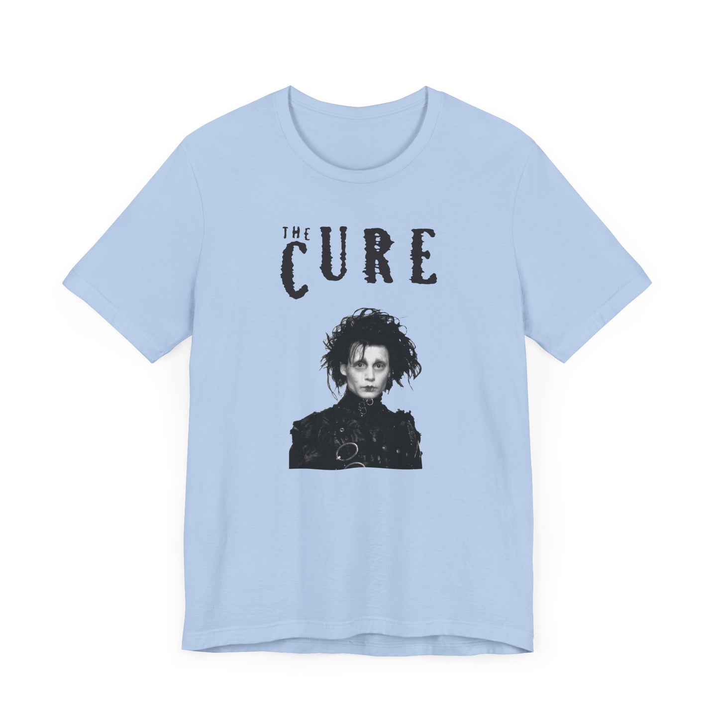 The Cure Meme Funny Short Sleeve Tee Shirt - A Hilarious Goth Tribute
