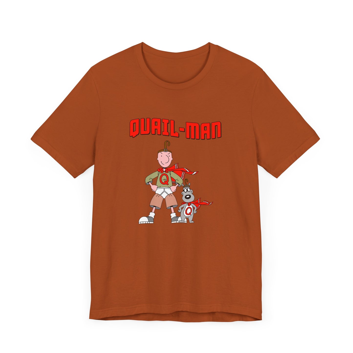 Doug Quailman Short Sleeve Tee Shirt - A Nostalgic Tribute to 90s Superhero Fun