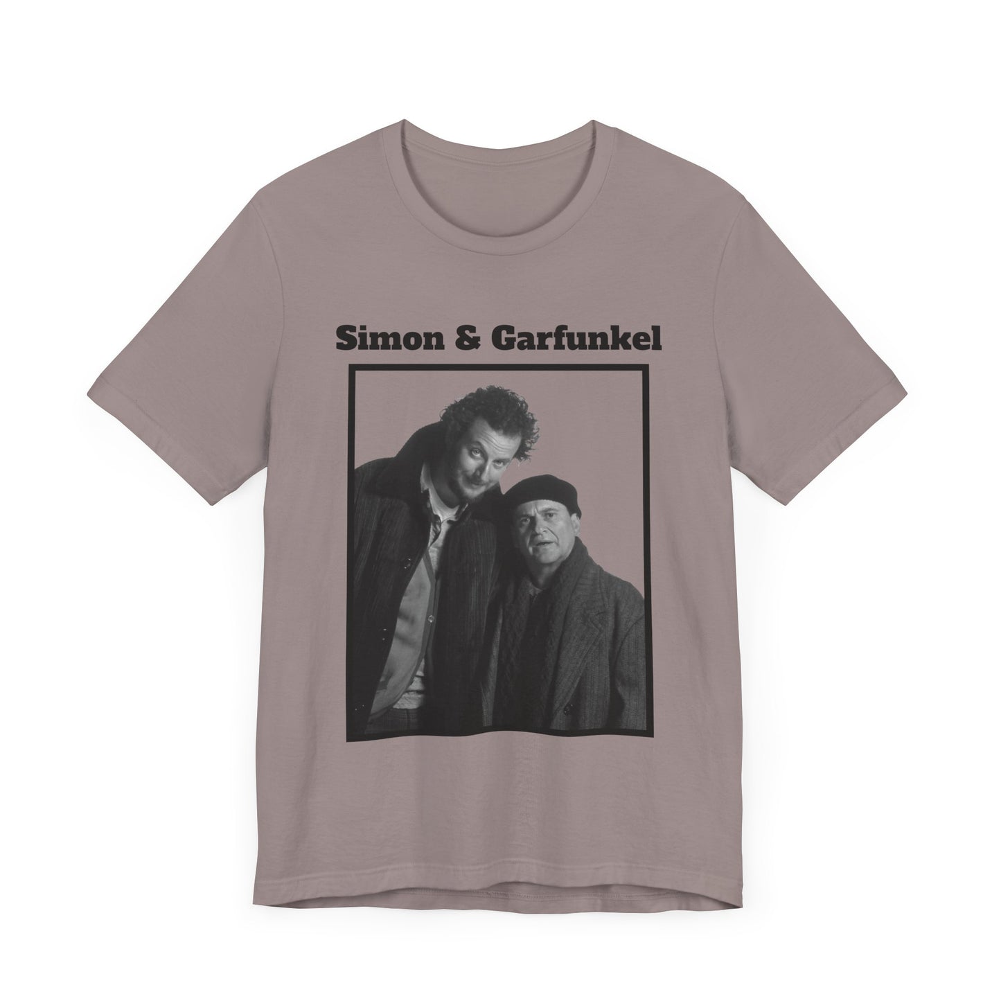 Home Alone Wet Bandits Simon & Garfunkel Meme Short Sleeve Tee Shirt - A Hilariously Ironic Tribute