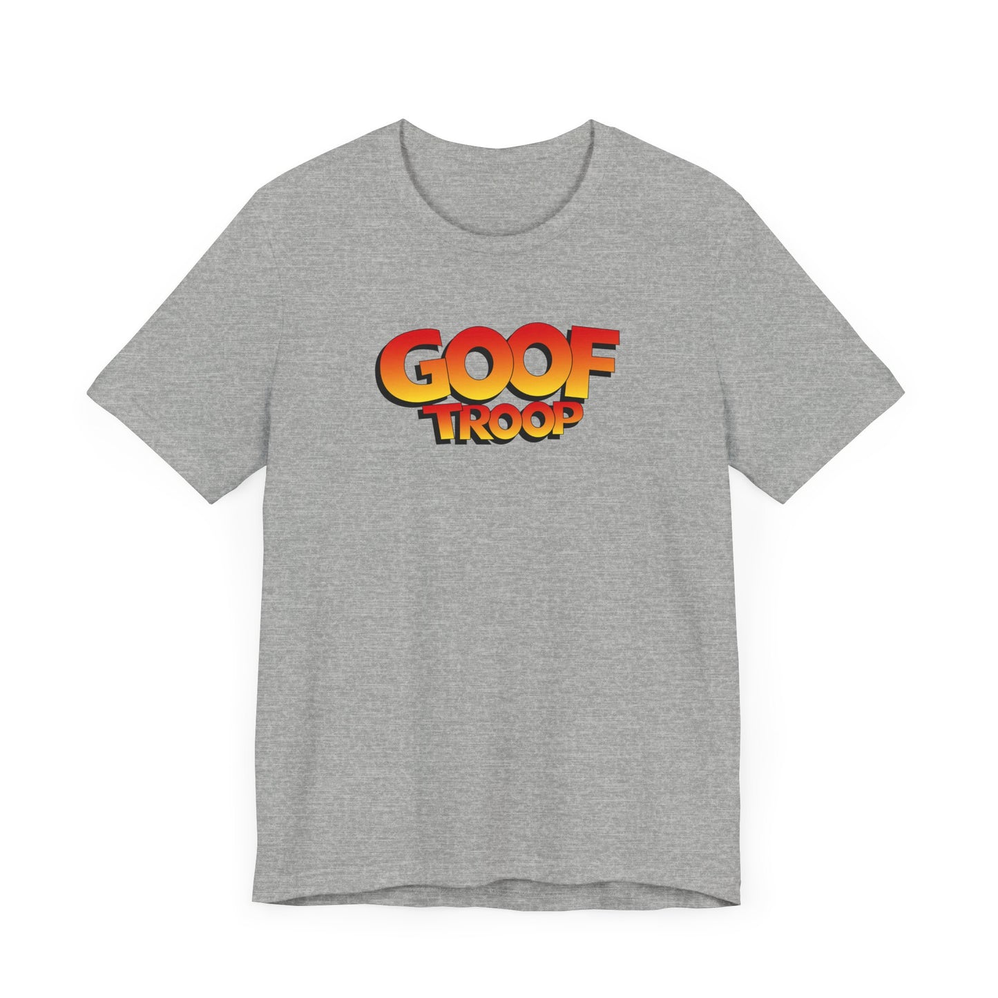 90s Afternoon Cartoon Goof Troop Short Sleeve Tee Shirt - A Nostalgic Throwback