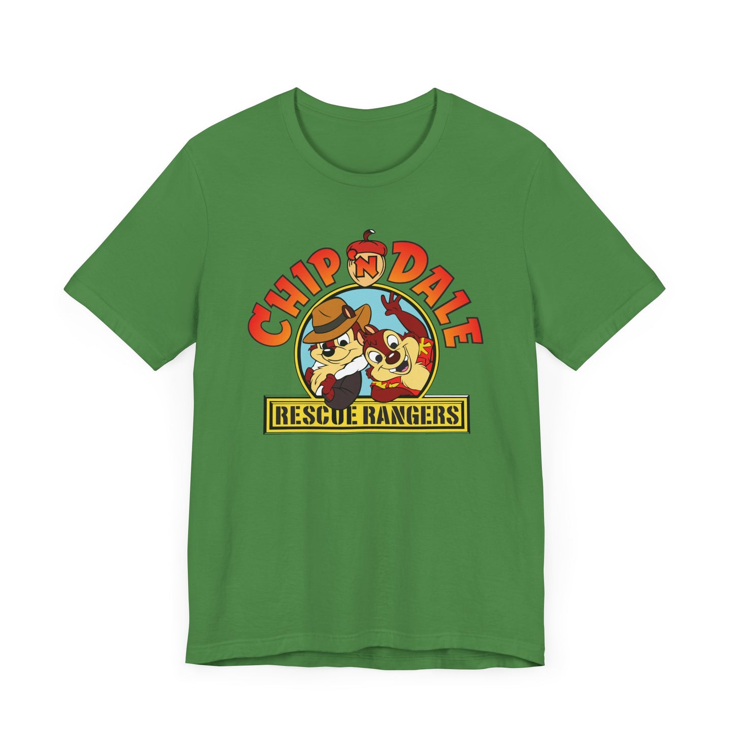 Chip 'n Dale Rescue Rangers Short Sleeve Tee Shirt - A Nostalgic Nod to a 90s Classic