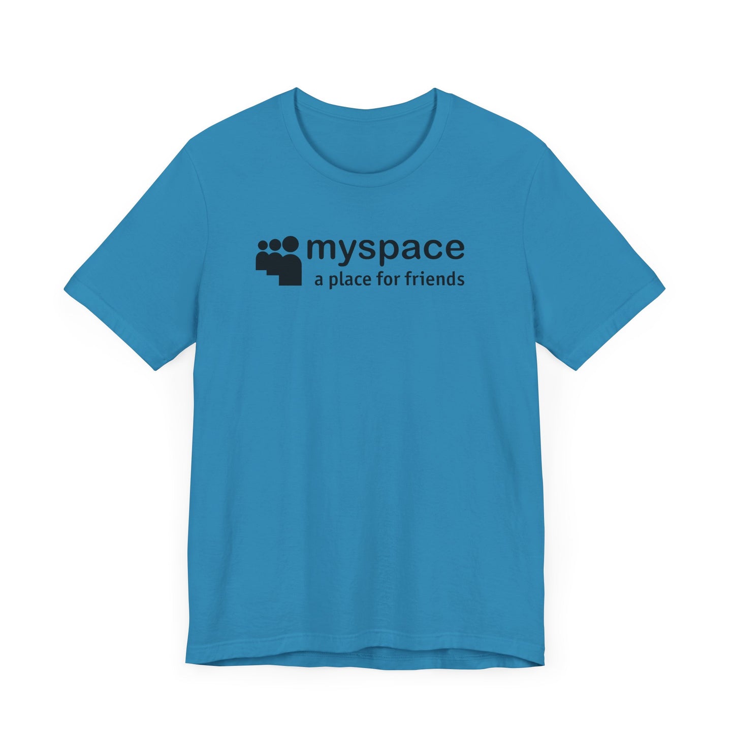 Myspace Social Media Short Sleeve Tee Shirt - A Throwback to the Good Old Days
