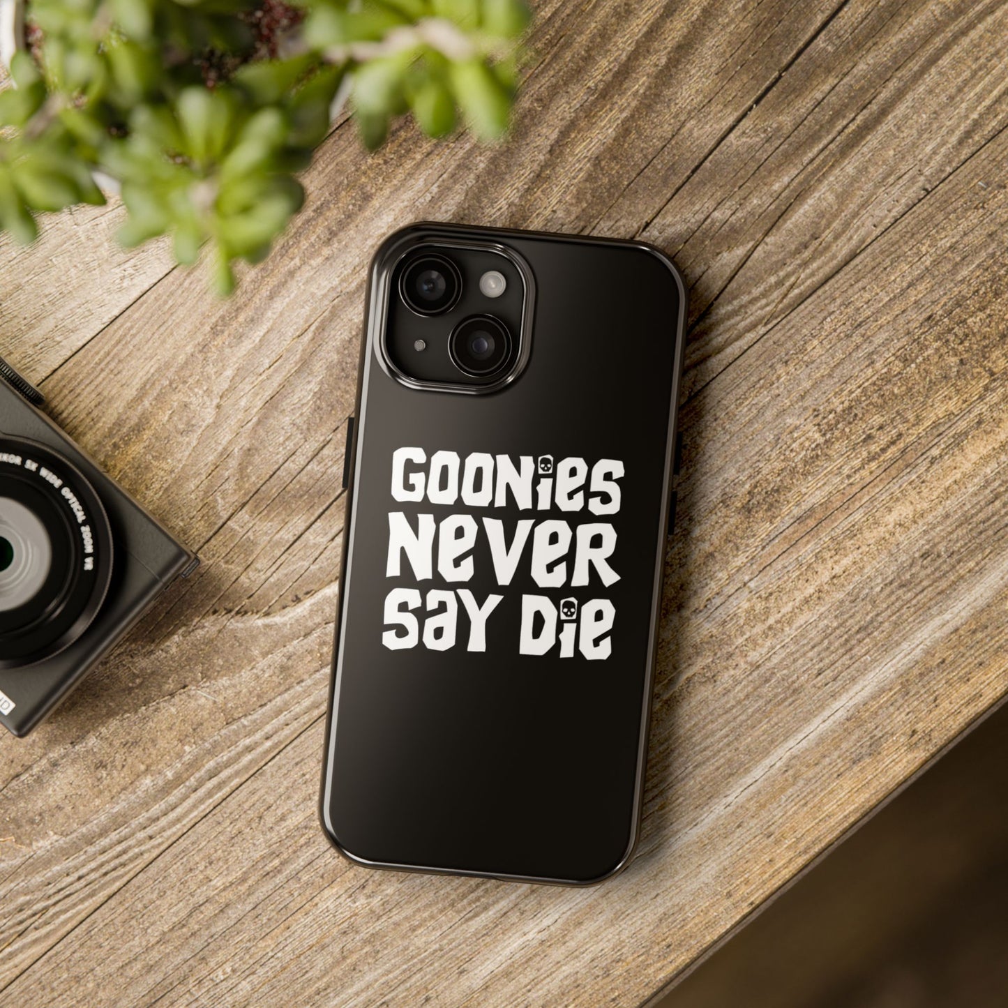 Goonies Never Say Die Tough Phone Case – 80s Nostalgia and Adventure Tribute