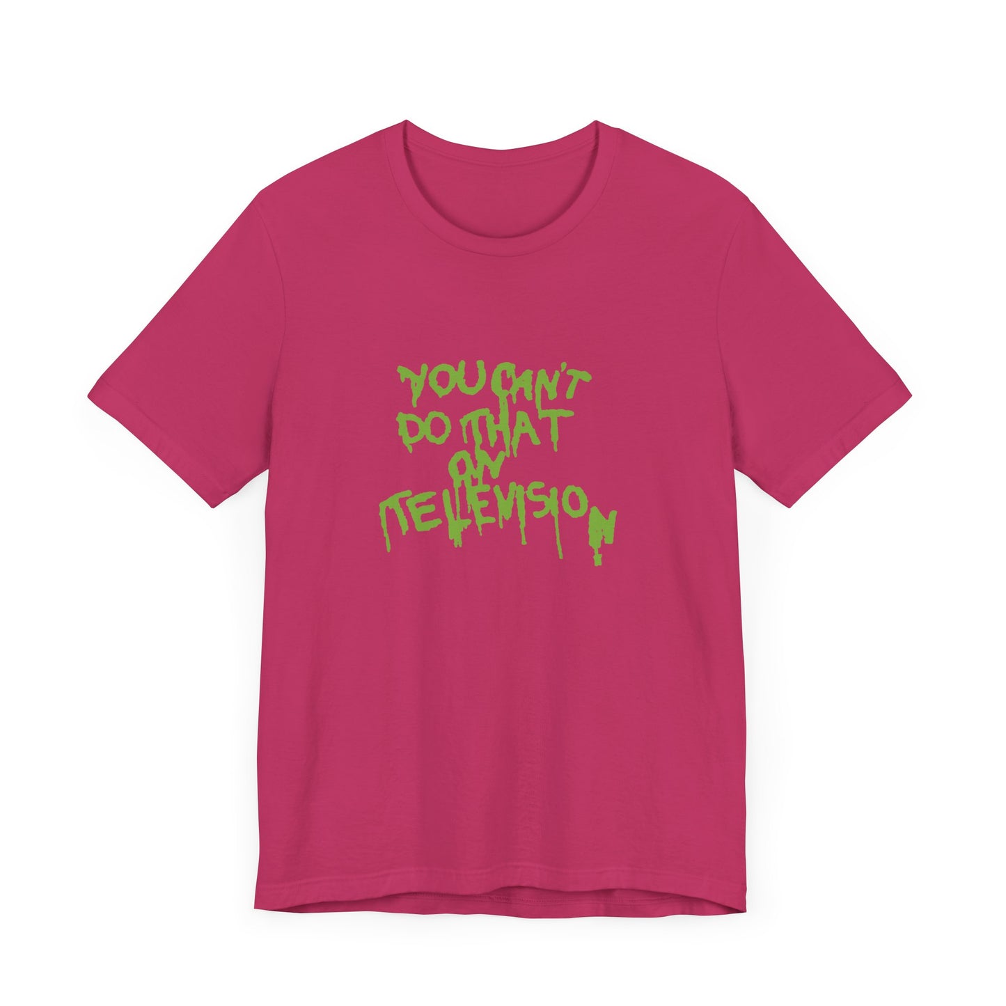 You Can’t Do That On Television Short Sleeve Tee Shirt - A Slime-Filled Nostalgia Trip