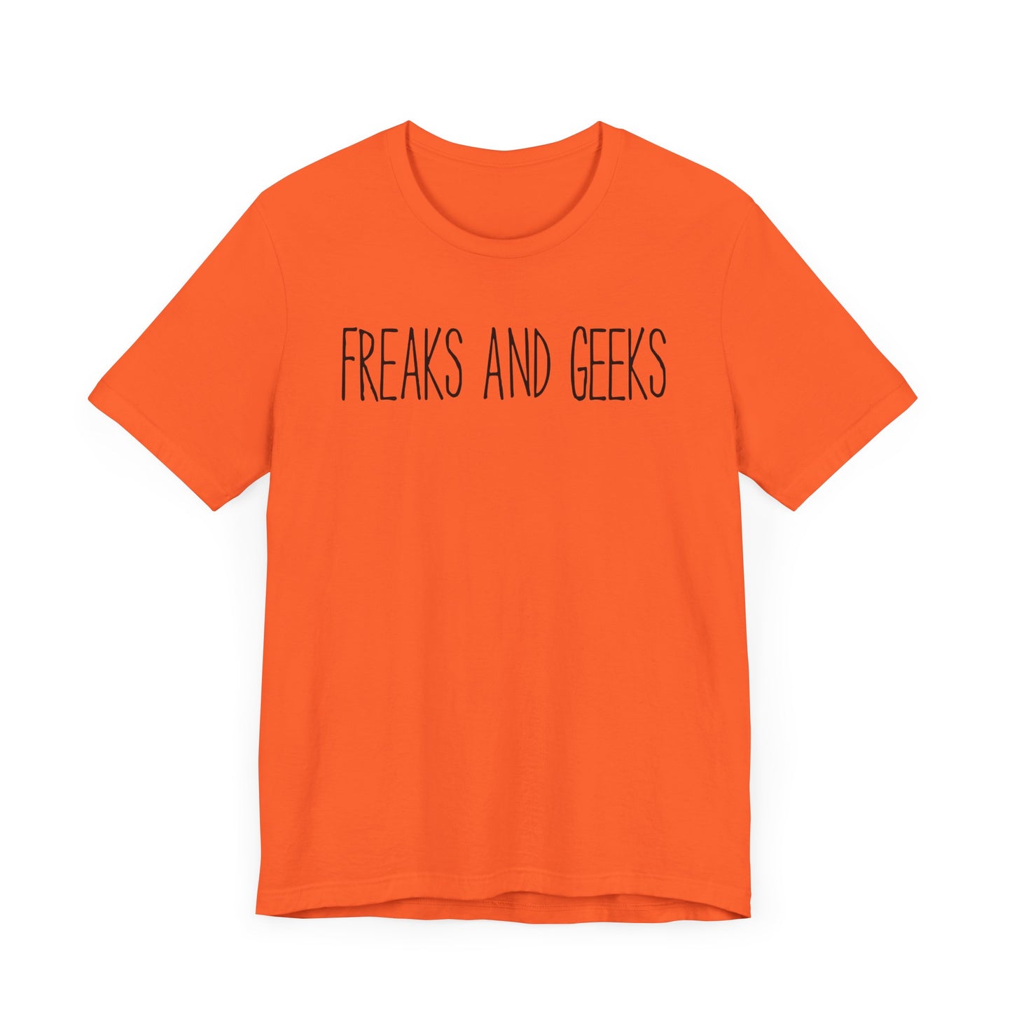Freaks and Geeks Short Sleeve Tee Shirt - A Tribute to a Cult Classic