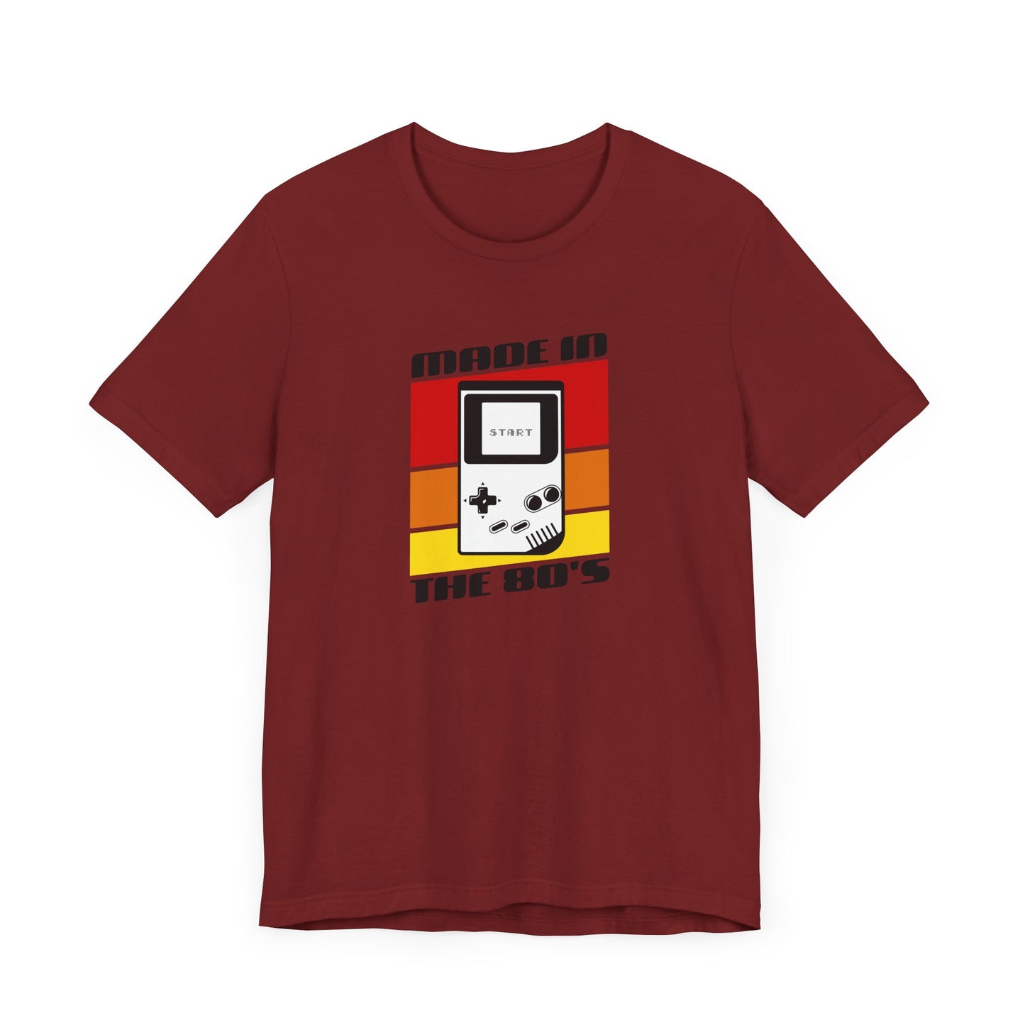 Made in the 80s Short Sleeve Tee – Nostalgia-Inspired Retro Gaming Shirt