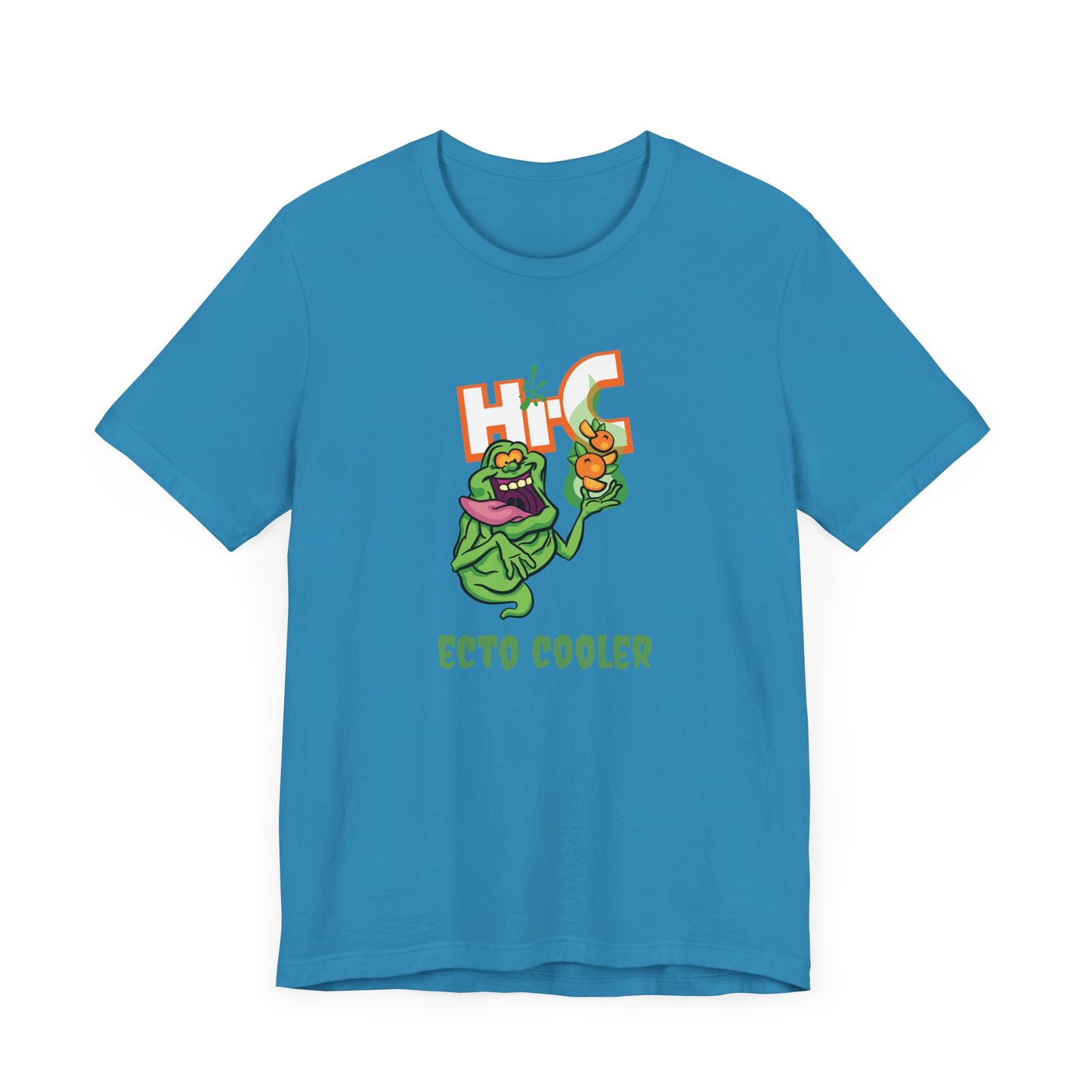 Ecto Cooler Short Sleeve Tee Shirt - A Nostalgic Sip of the 80s and 90s
