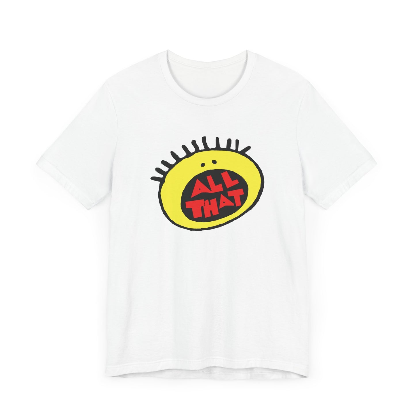 All That Short Sleeve Tee Shirt - A Nostalgic Tribute to 90s Nickelodeon