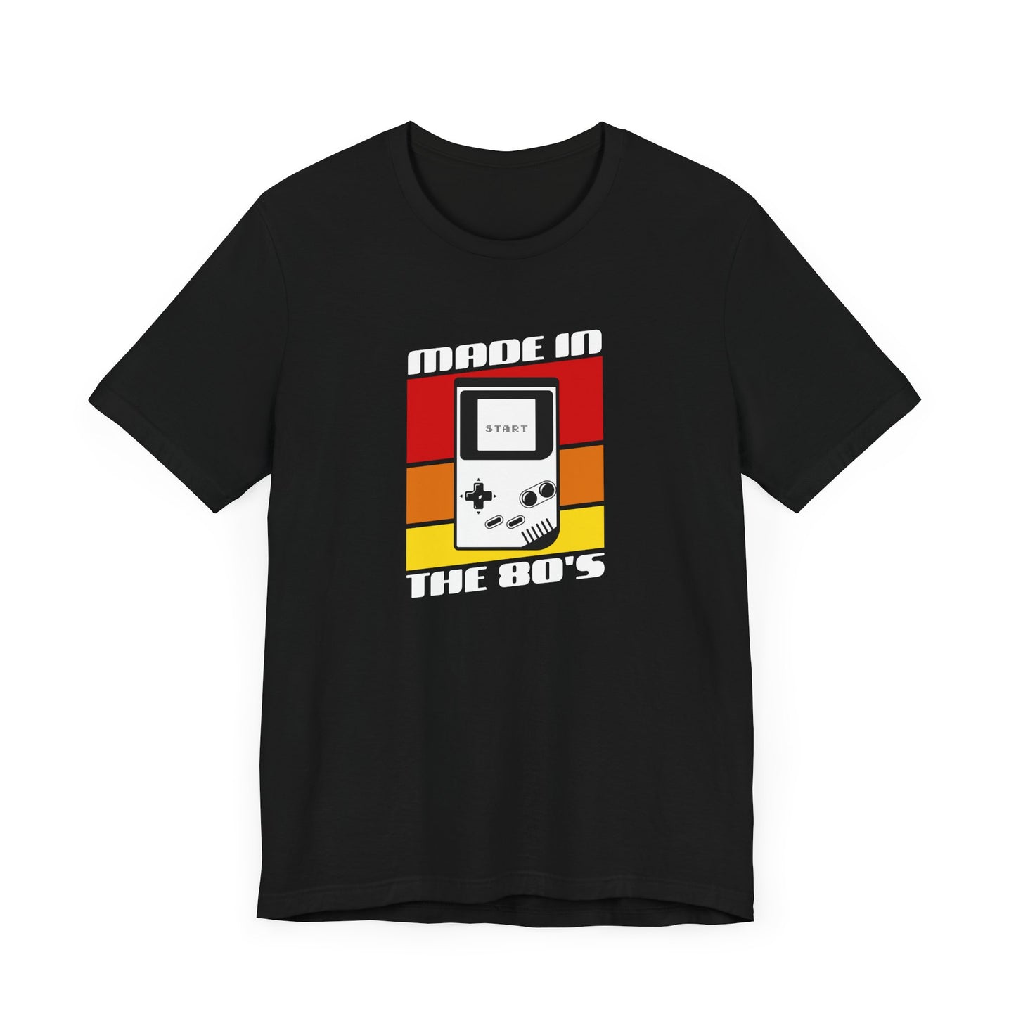 Made in the 80s Short Sleeve Tee – Nostalgia-Inspired Retro Gaming Shirt