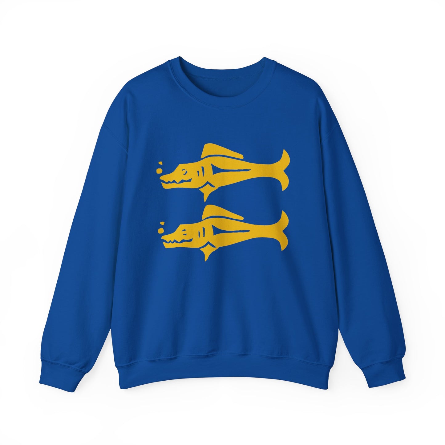 Legends of the Hidden Temple Blue Barracudas Crewneck Sweatshirt - Nostalgic 90s Comfort