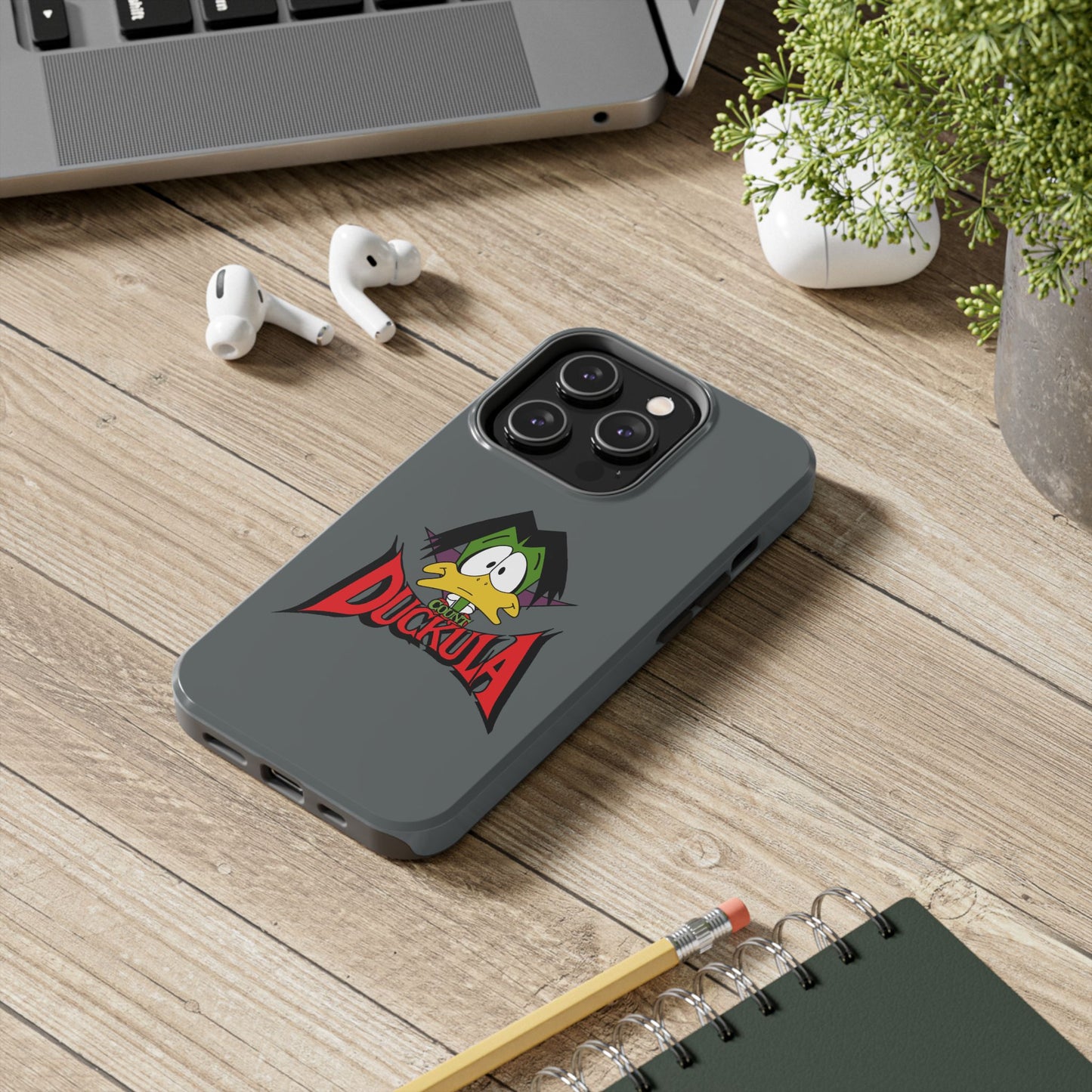 Count Duckula Tough Phone Case – Cult Favorite Cartoon Design
