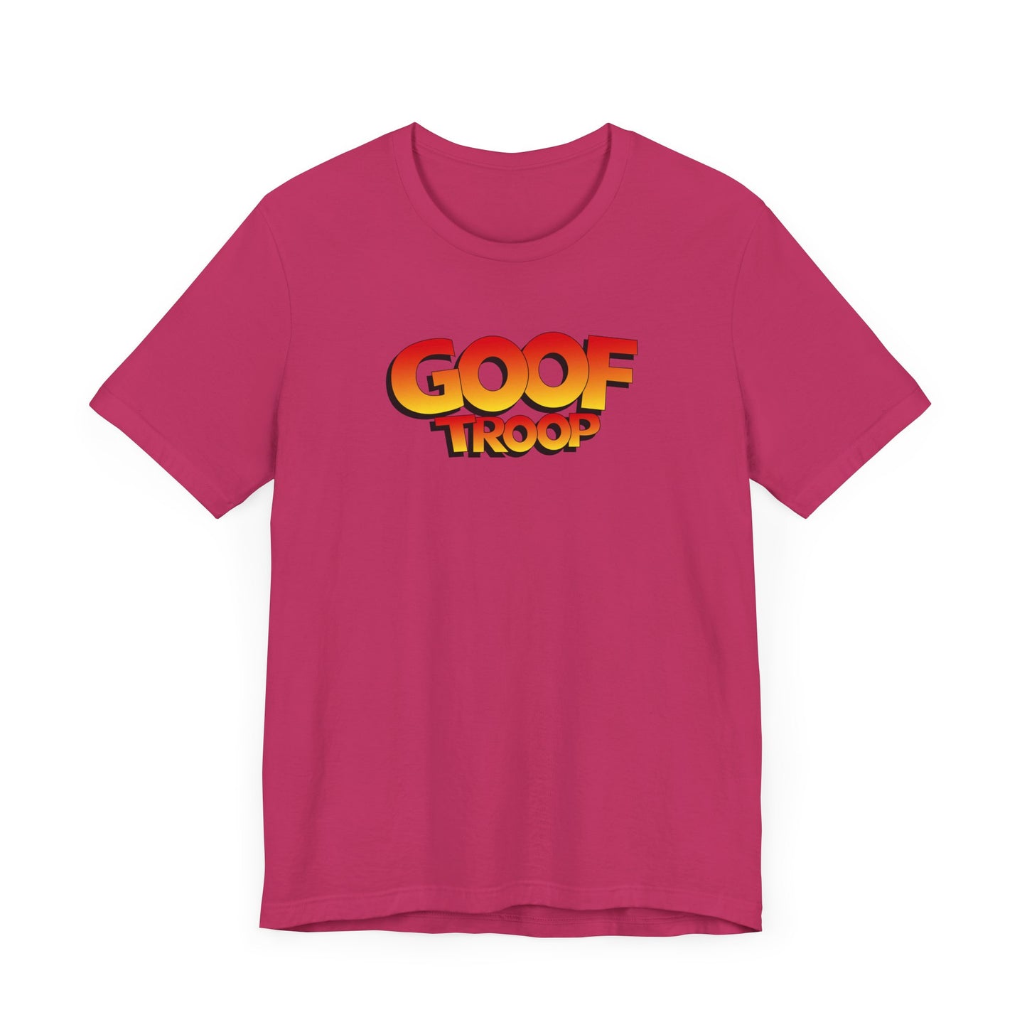 90s Afternoon Cartoon Goof Troop Short Sleeve Tee Shirt - A Nostalgic Throwback
