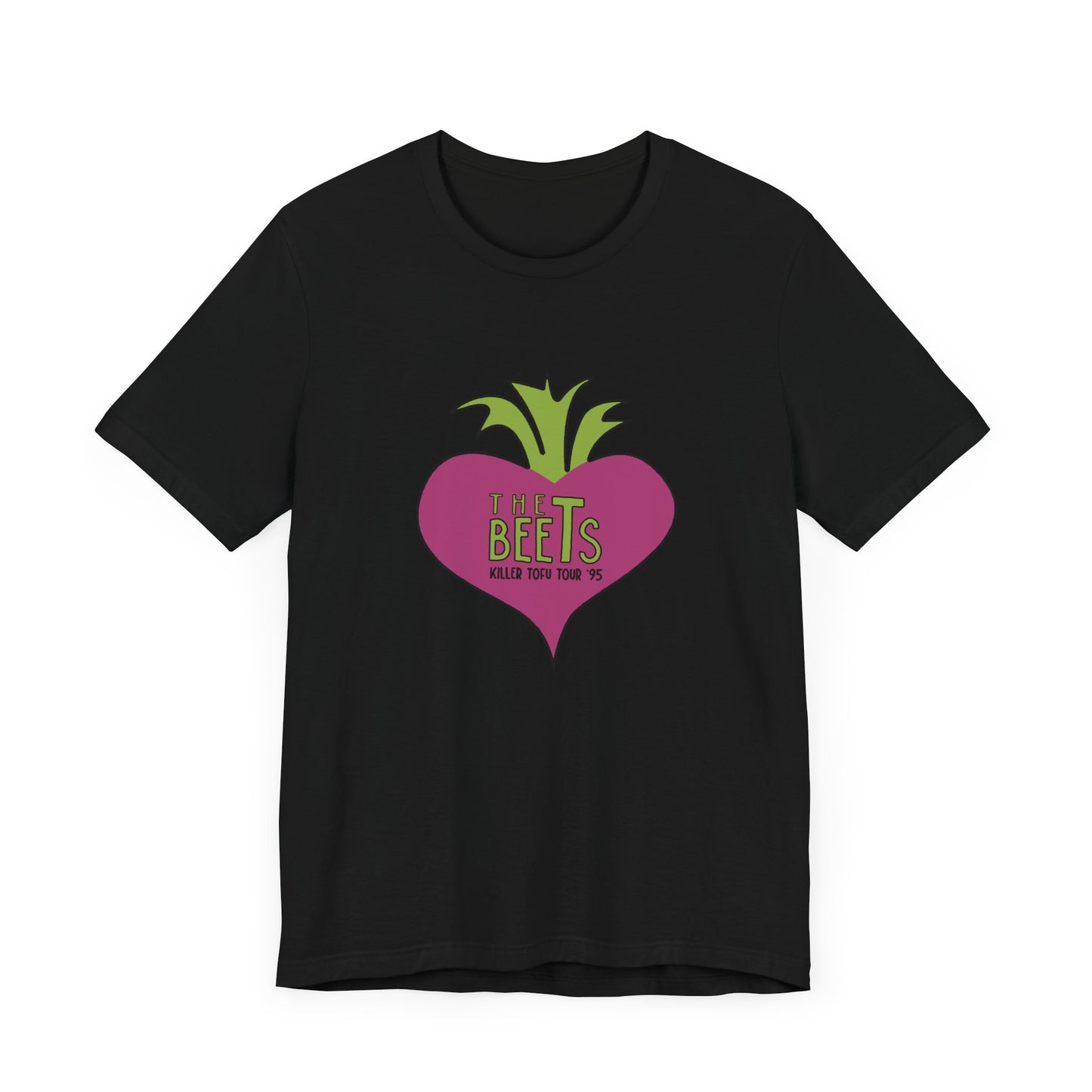 Doug The Beets World Tour '95 Short Sleeve T-Shirt - 90s Cartoon Band Nostalgia