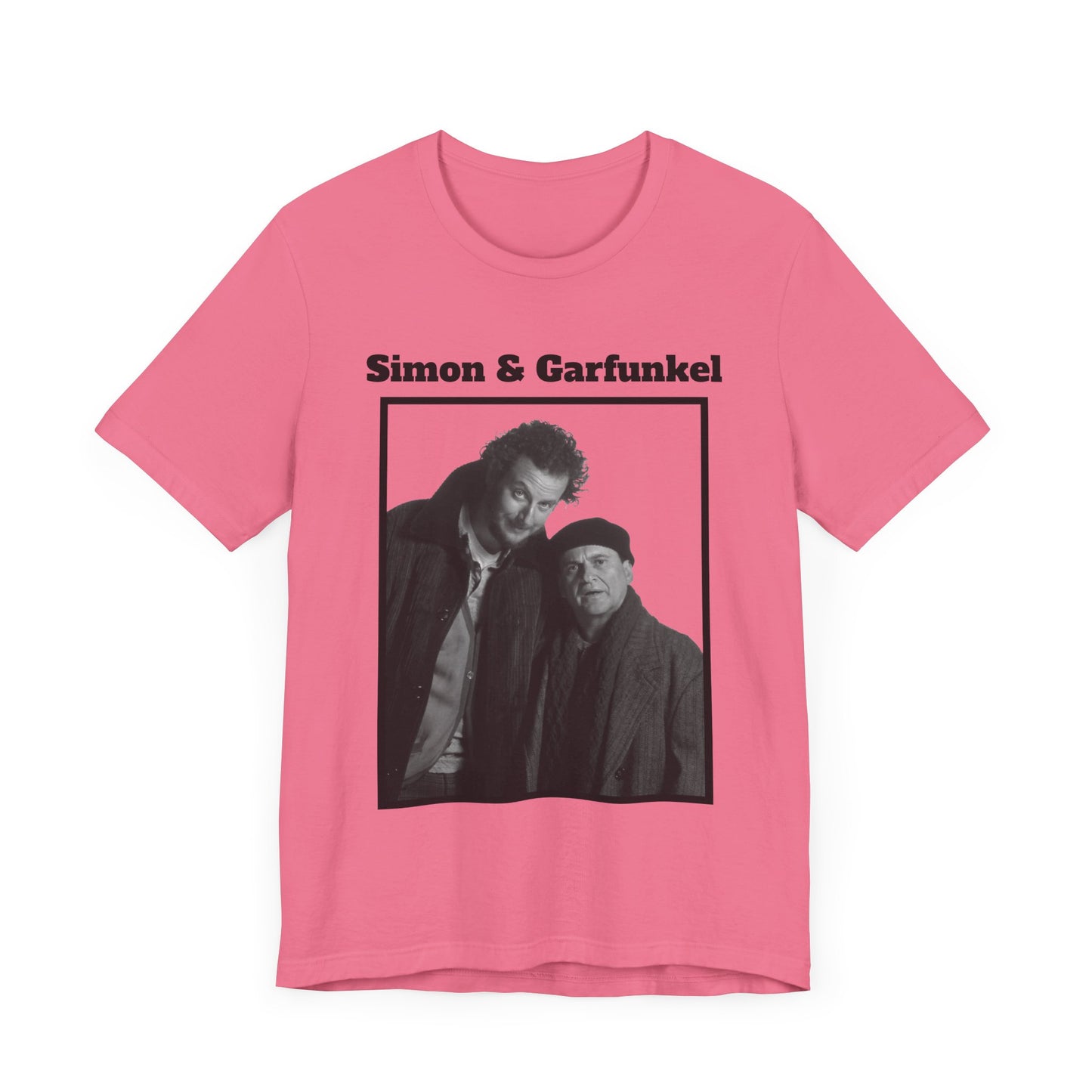 Home Alone Wet Bandits Simon & Garfunkel Meme Short Sleeve Tee Shirt - A Hilariously Ironic Tribute