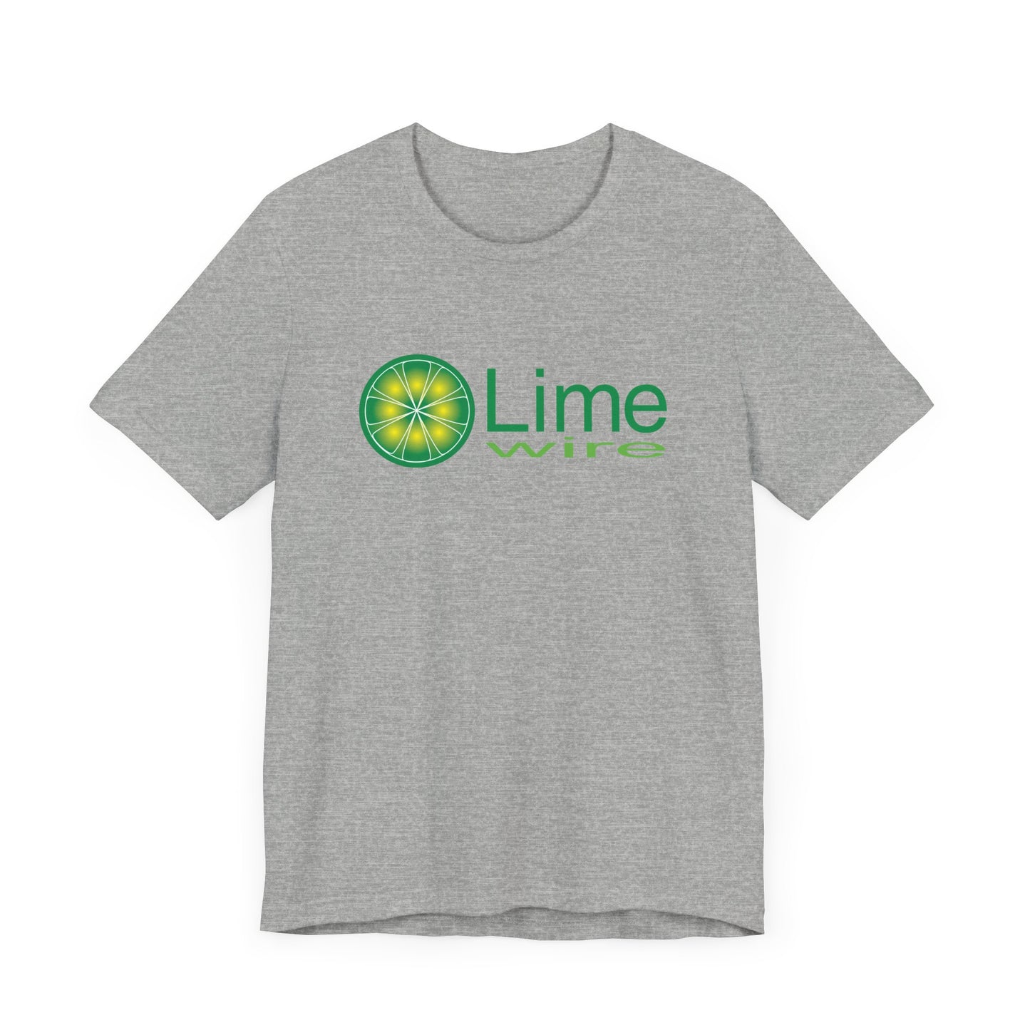 LimeWire Short Sleeve T-Shirt - Nostalgic Tribute to Early File Sharing
