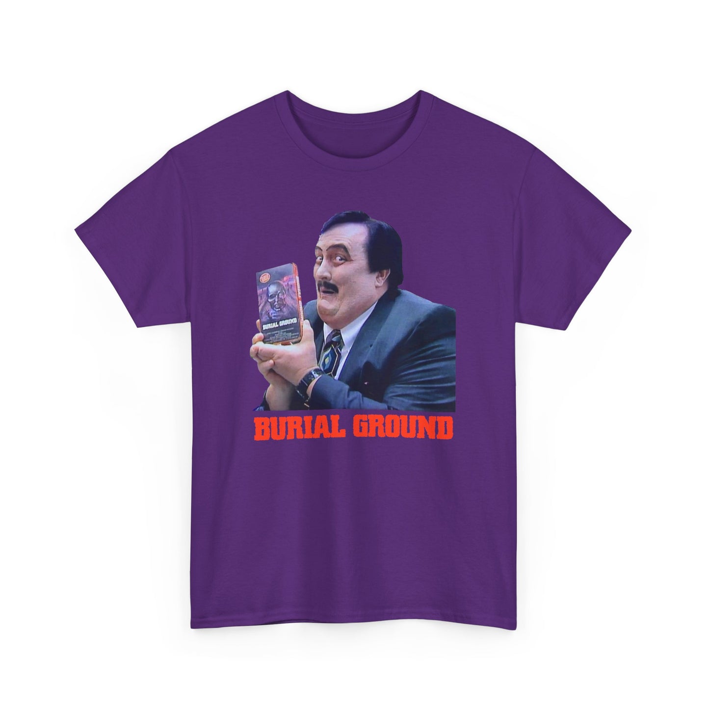 Paul Bearer Burial Ground Tee – Classic Wrestling and Horror Mashup