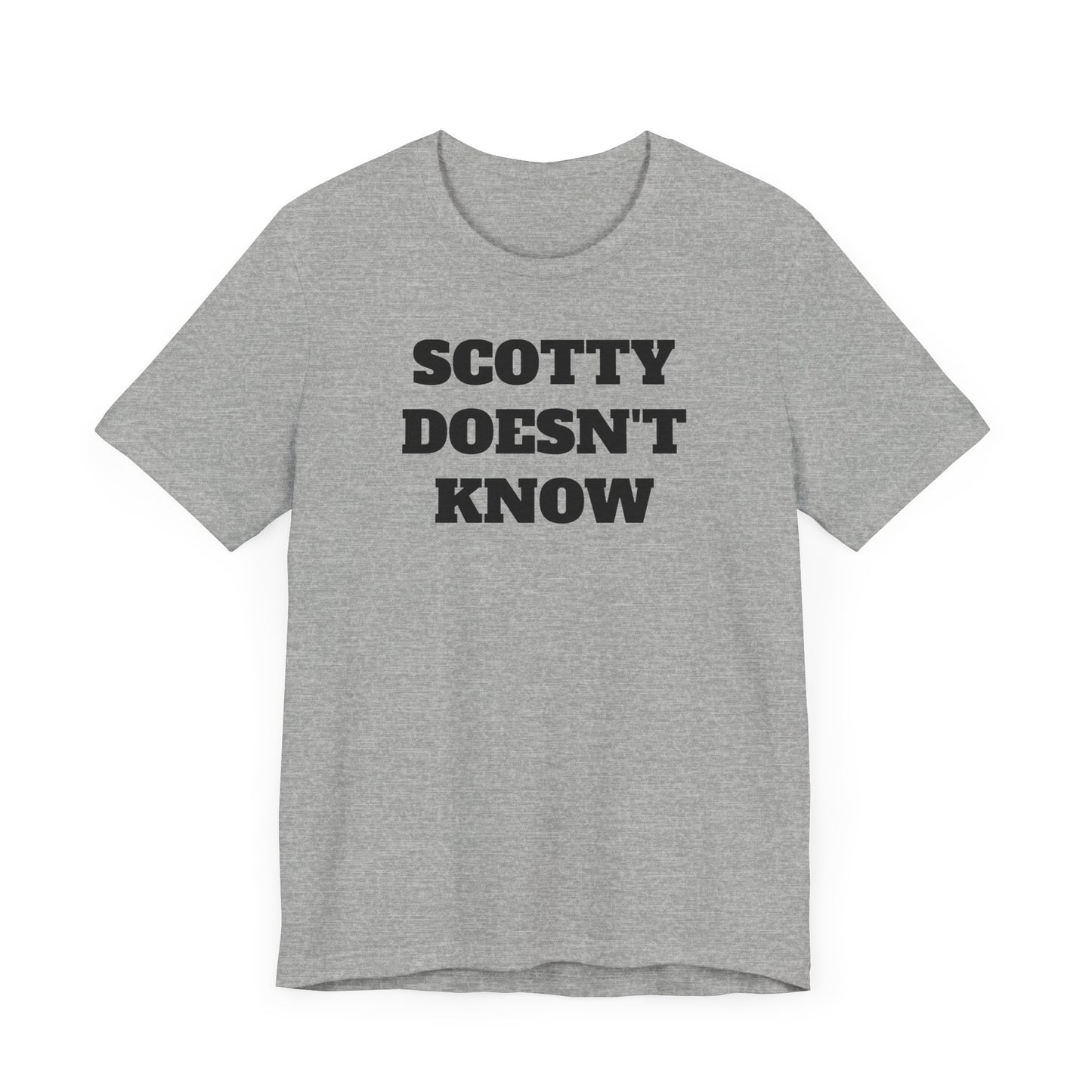 Scotty Doesn’t Know Short Sleeve T-Shirt - EuroTrip Movie Classic
