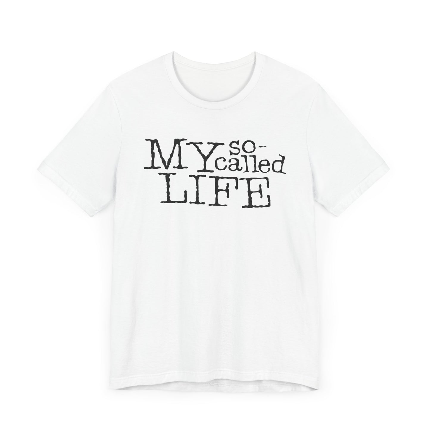 My So-Called Life Short Sleeve Tee Shirt - A Tribute to 90s Teenage Angst