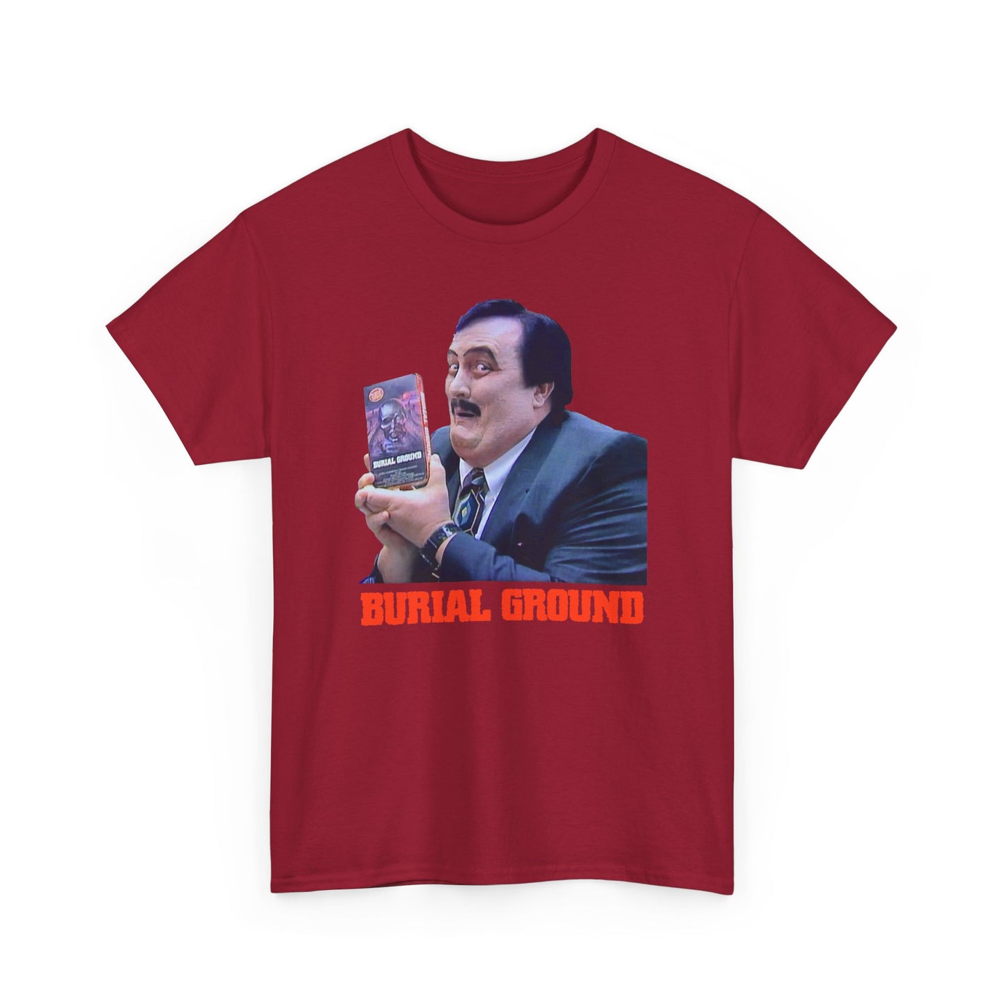 Paul Bearer Burial Ground Tee – Classic Wrestling and Horror Mashup