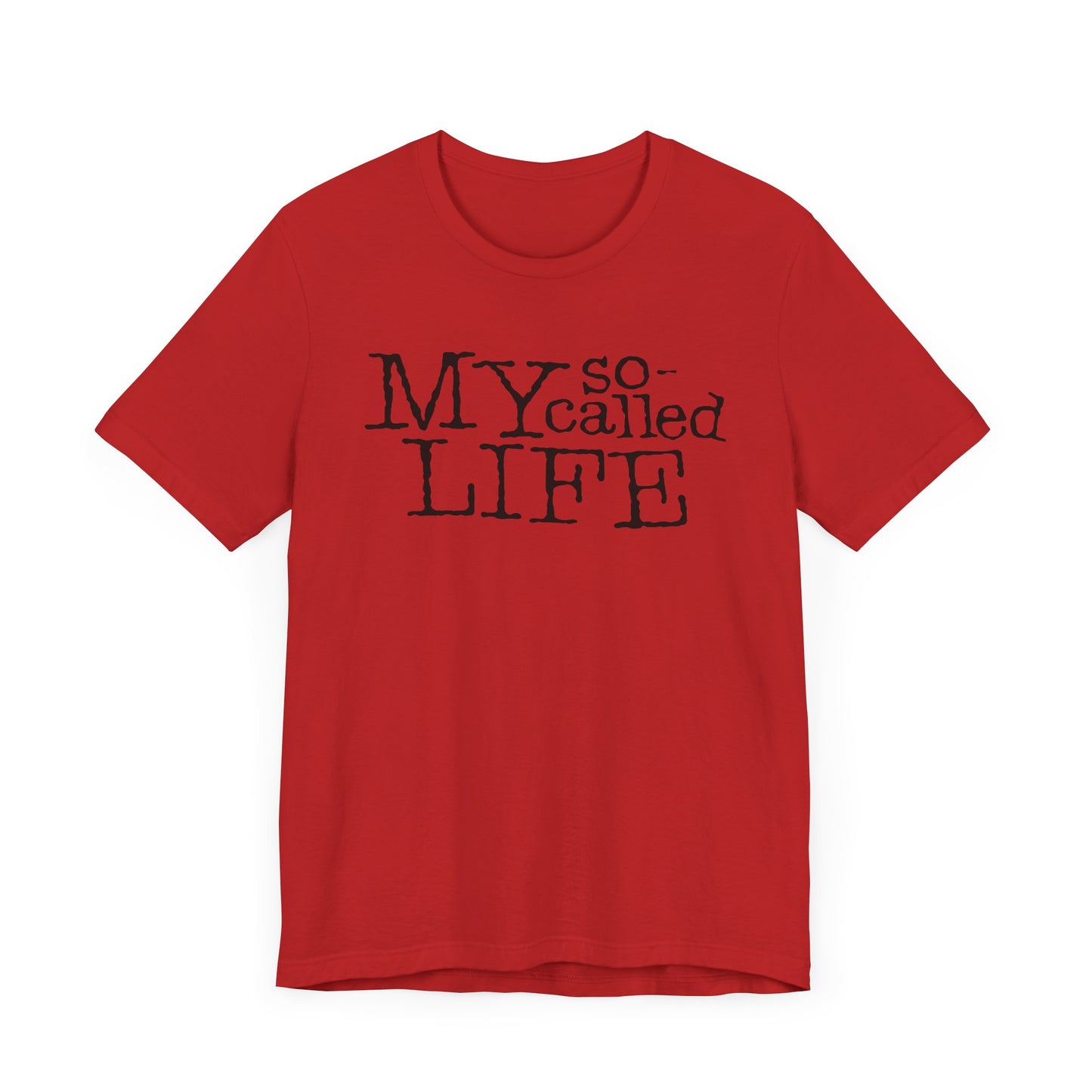 My So-Called Life Short Sleeve Tee Shirt - A Tribute to 90s Teenage Angst
