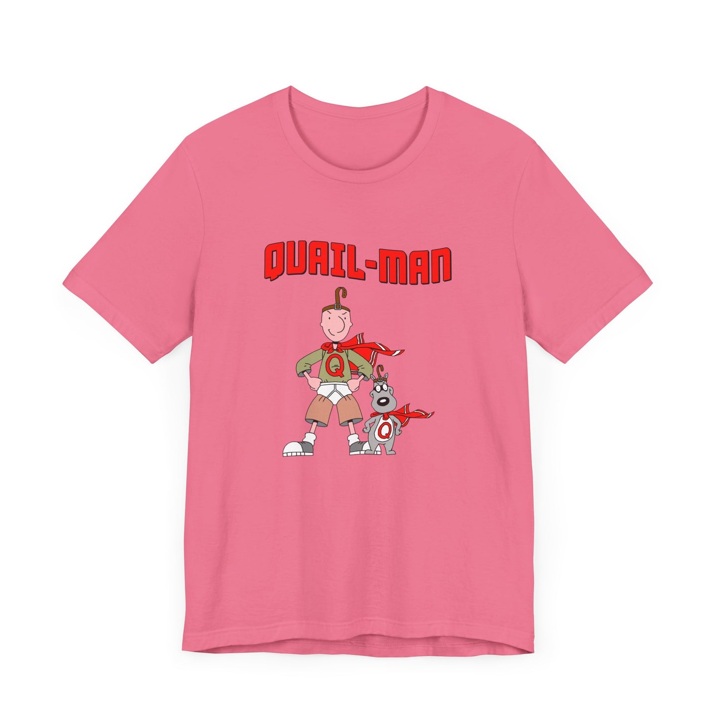 Doug Quailman Short Sleeve Tee Shirt - A Nostalgic Tribute to 90s Superhero Fun