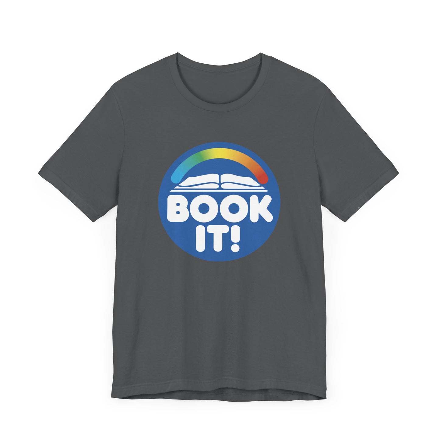 Book It! Short Sleeve Tee Shirt - A Slice of Childhood Nostalgia