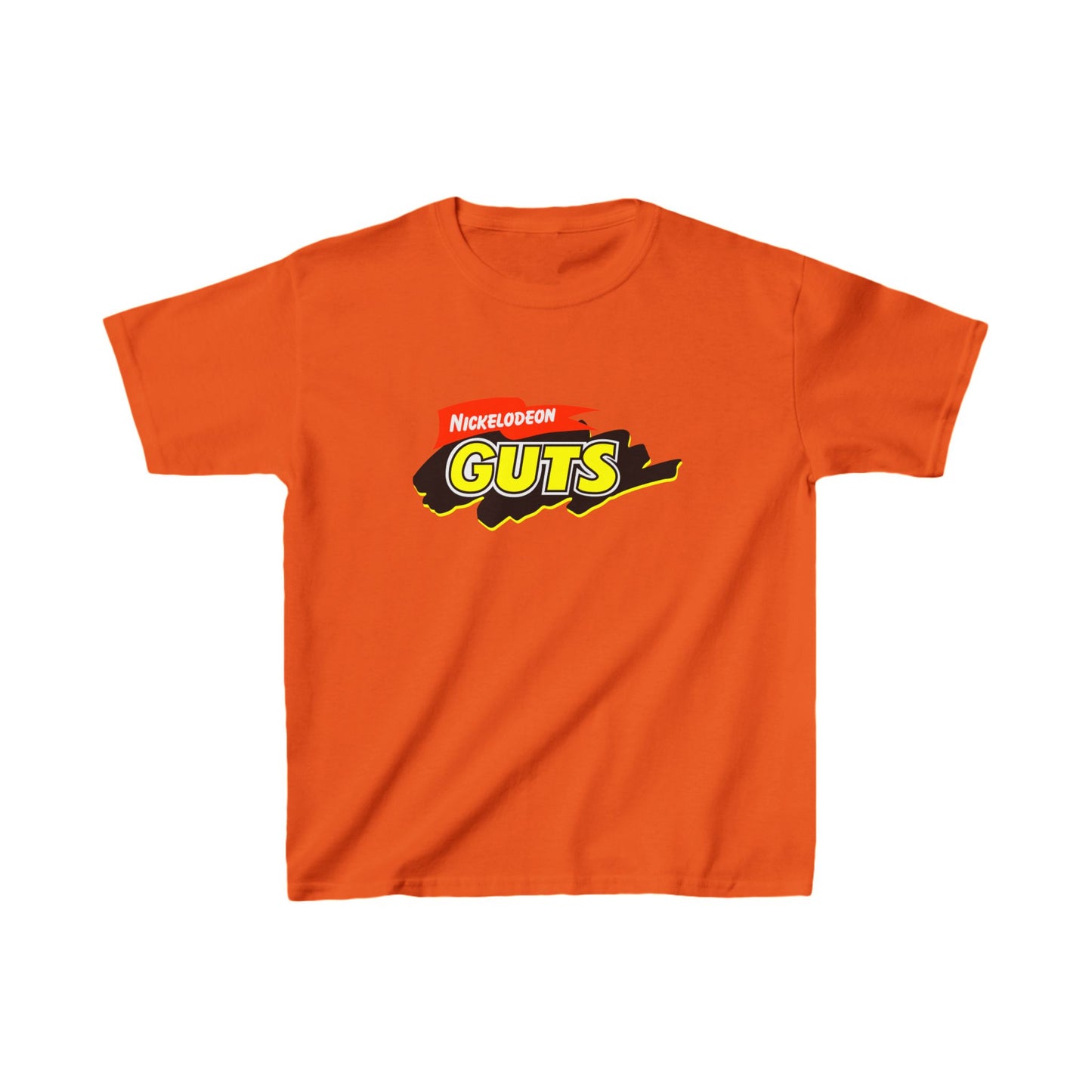 Kids Nickelodeon GUTS Heavy Cotton Tee - A 90s Nostalgia Classic