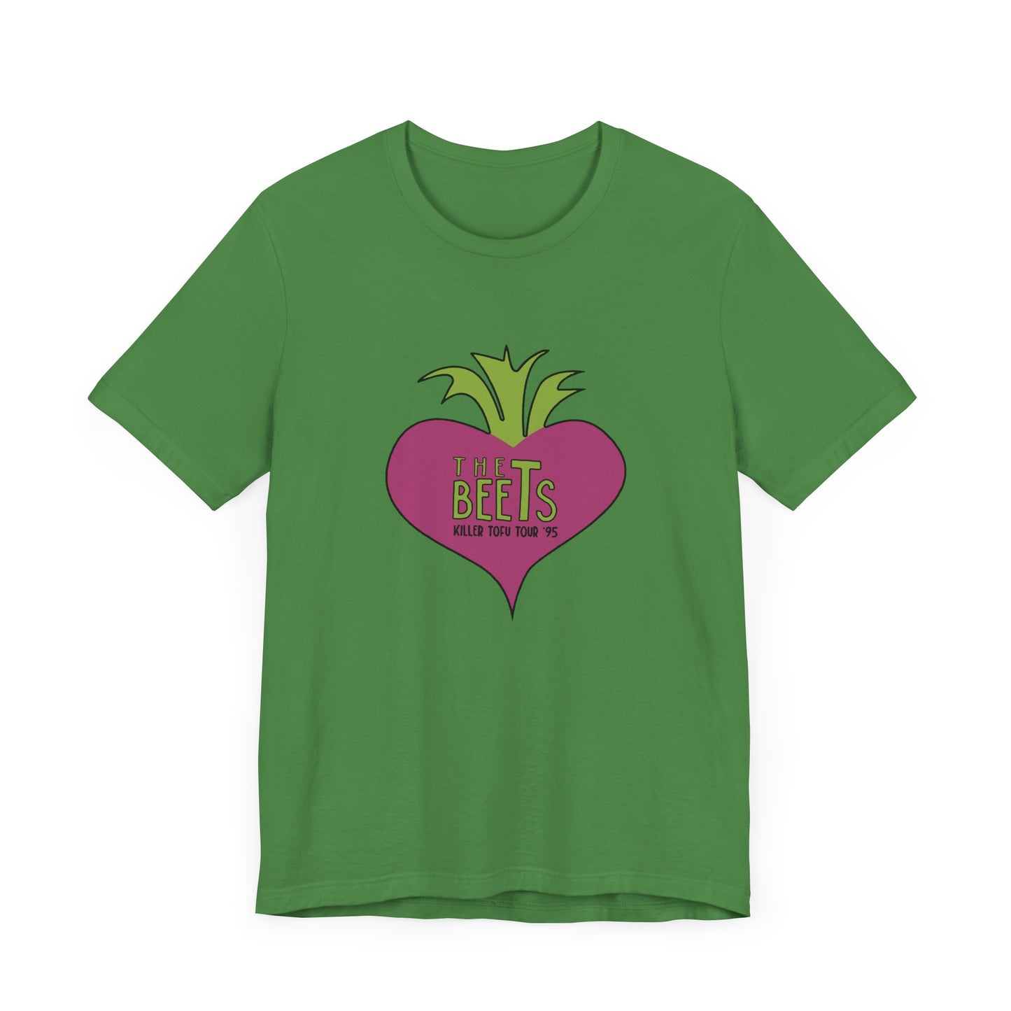 Doug The Beets World Tour '95 Short Sleeve T-Shirt - 90s Cartoon Band Nostalgia