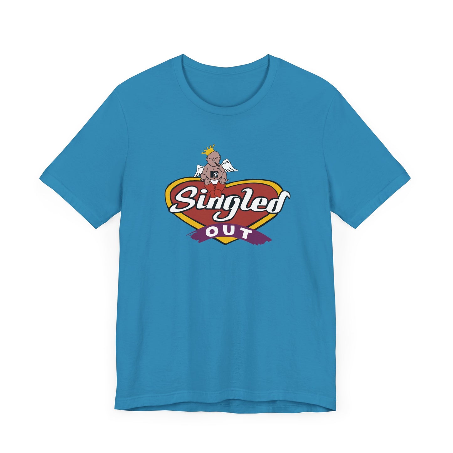 MTV-Inspired Singled Out Short Sleeve T-Shirt - A 90s Dating Show Throwback