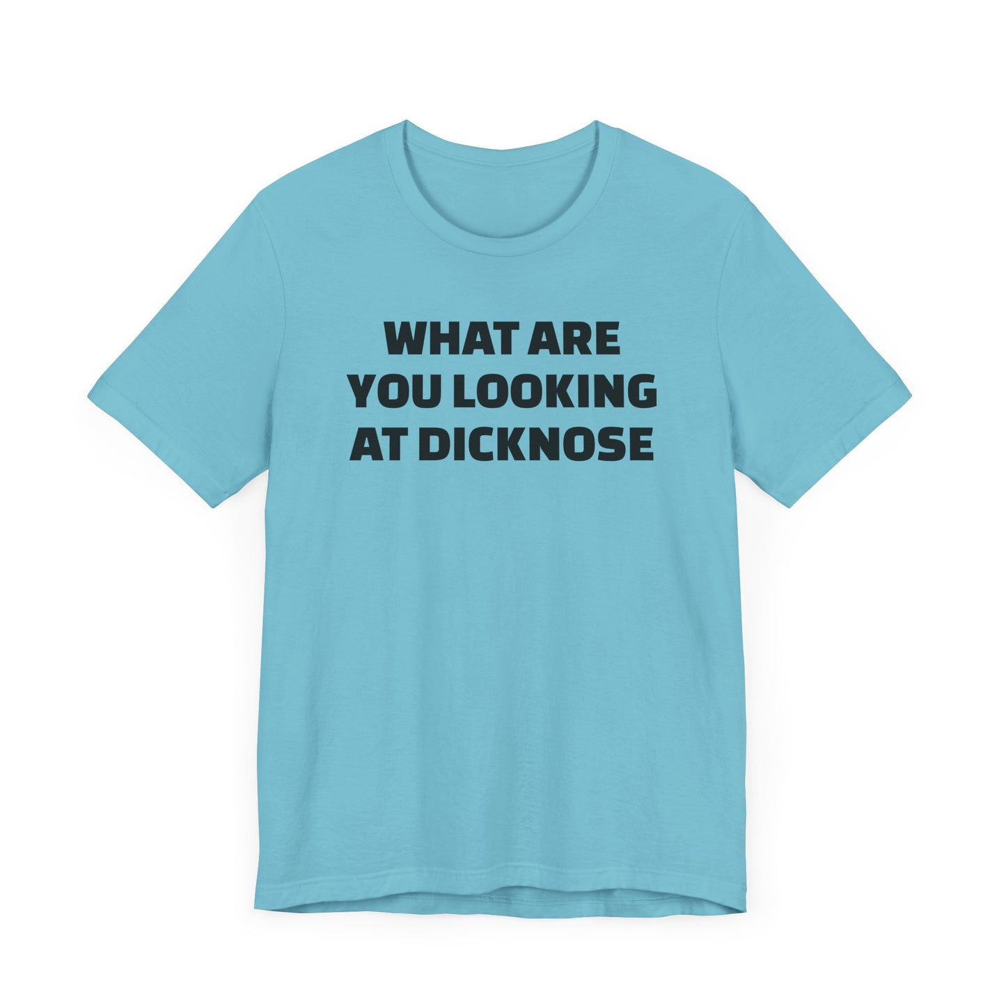 Teen Wolf What Are You Looking At Dicknose Short Sleeve Tee Shirt - A Legendary 80s Movie Tribute