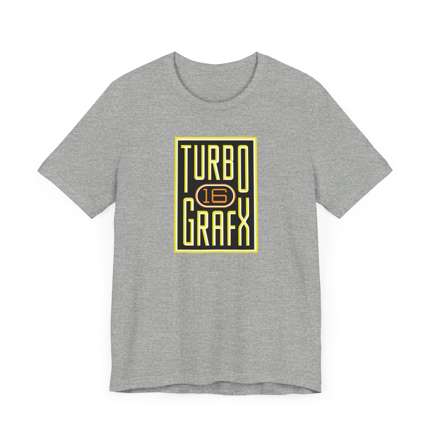 TurboGrafx-16 Short Sleeve Tee Shirt - A Retro Gaming Classic