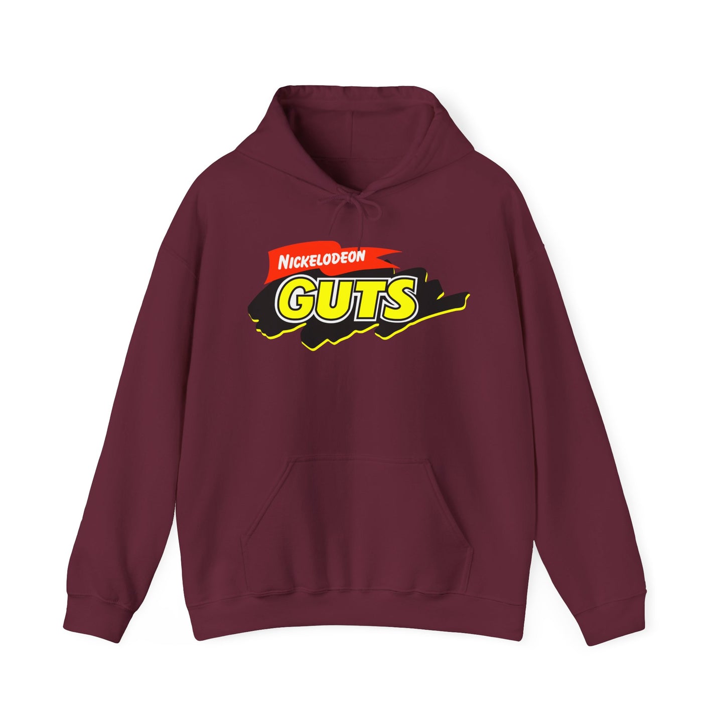 Nickelodeon Guts Hoodie Sweatshirt – 90s Kids Agro Crag Tribute